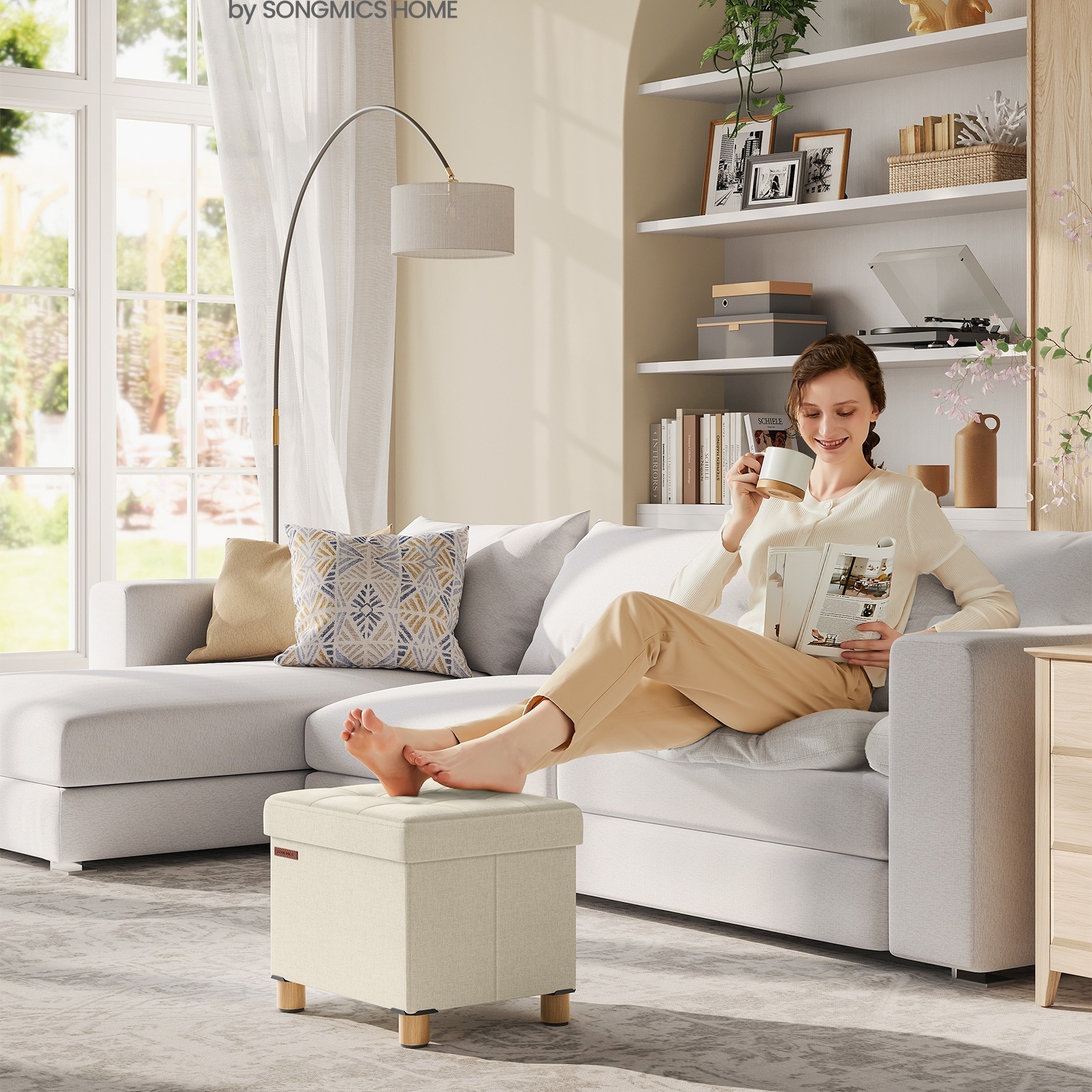 Living Room Pouf Sgabello Ikea Piccolo Pouf Contenitore Pouf