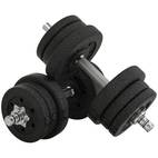 adjustable weights dumbbells set dumbbell hand weights for home office fitness lifting training black