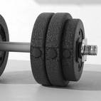 adjustable weights dumbbells set dumbbell hand weights for home office fitness lifting training black