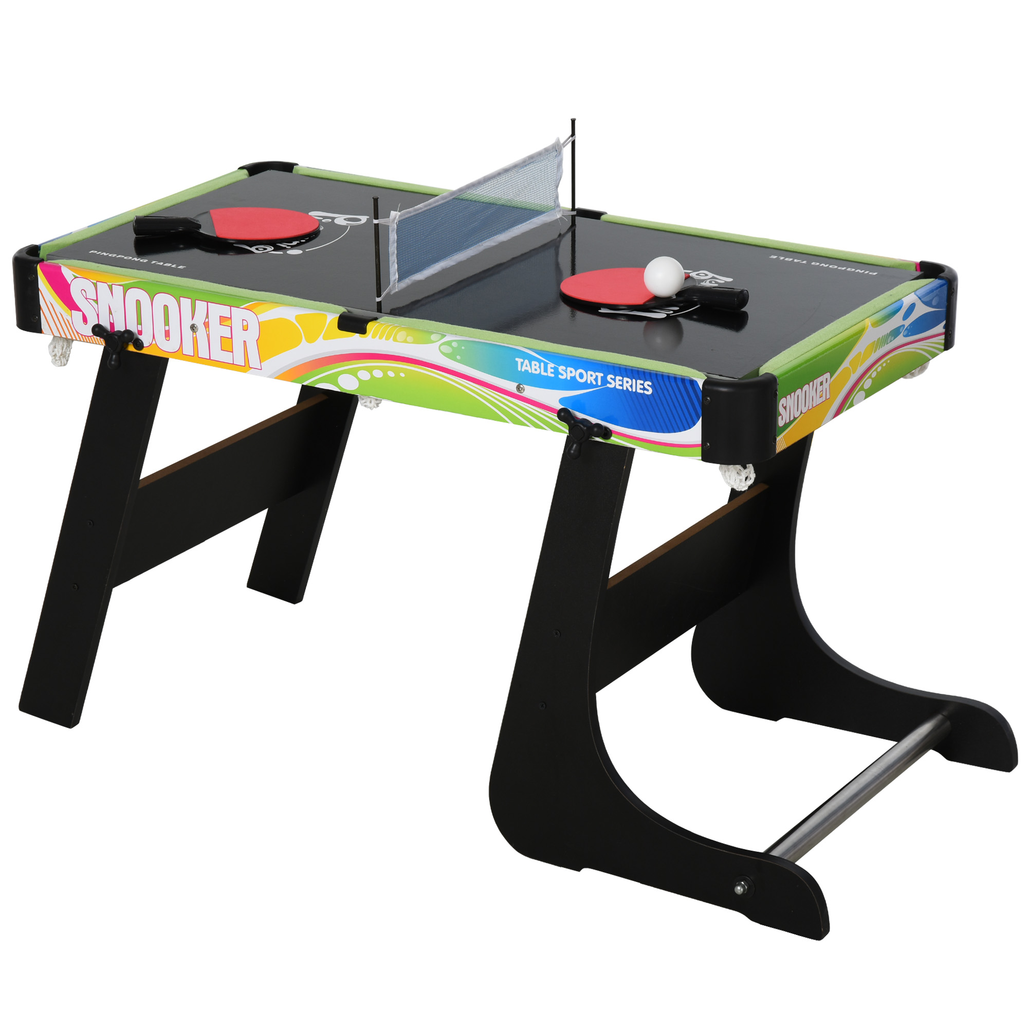 TEMU Folding Multi Gaming Table 4 In 1 Hockey, Football Table, Table Tennis, Billiards For
