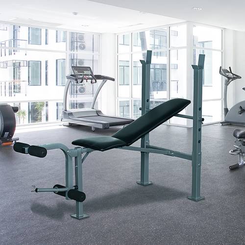 heavy duty adjustable multi gym chest leg arm weight bench w 4 incline postions