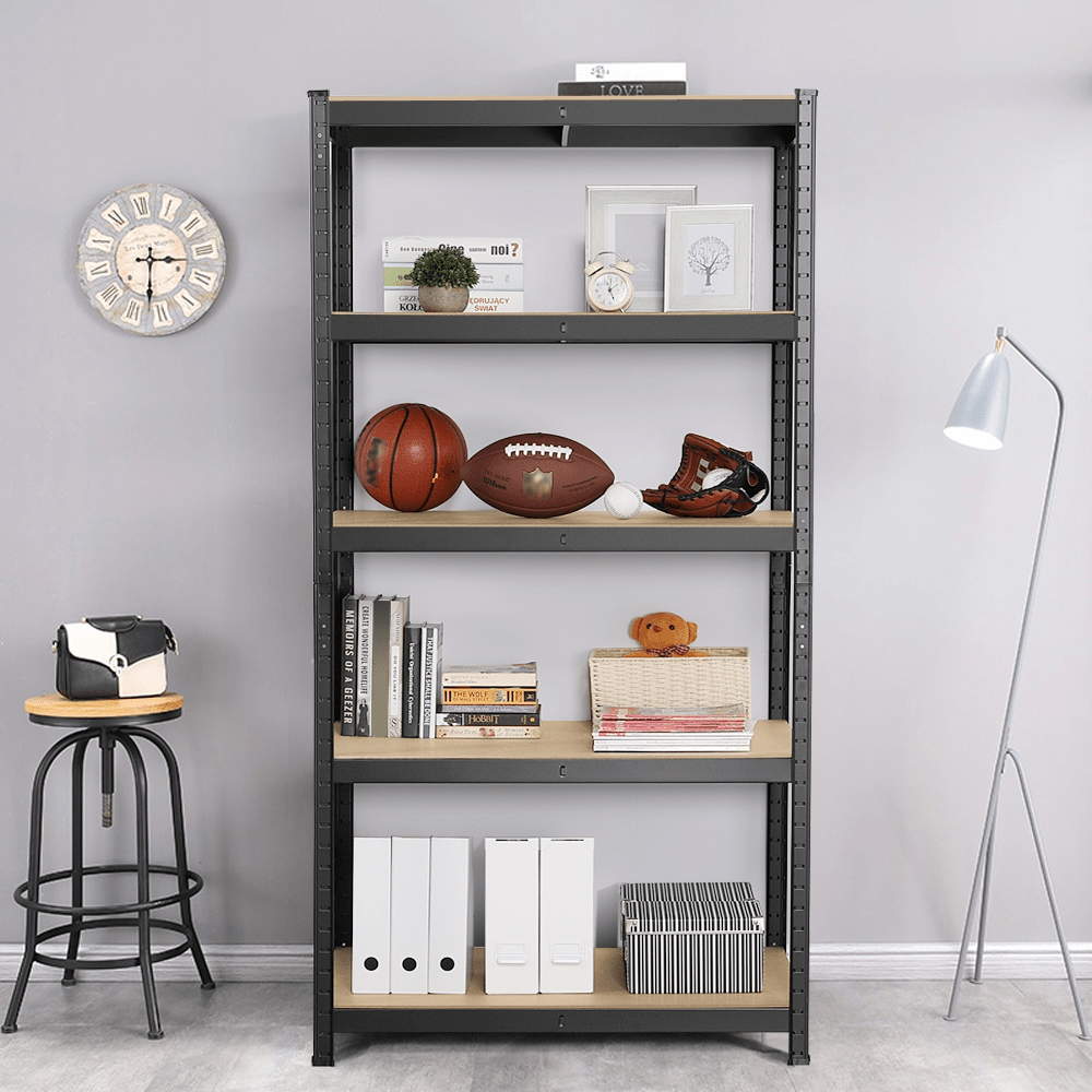 Image of Costoffs Heavy-duty 5-tier Storage Shelf, Up To 875 Kg Load Capacity, 180 X Cm ( X D), Metal Shelving Unit
