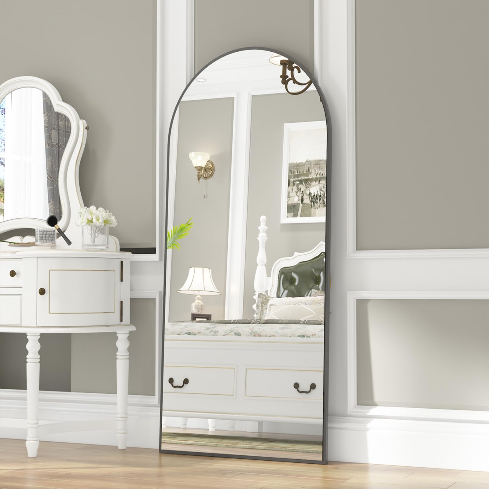 Full Length Mirror Arched Mirror Floor Mirror Stand Full - Temu United ...