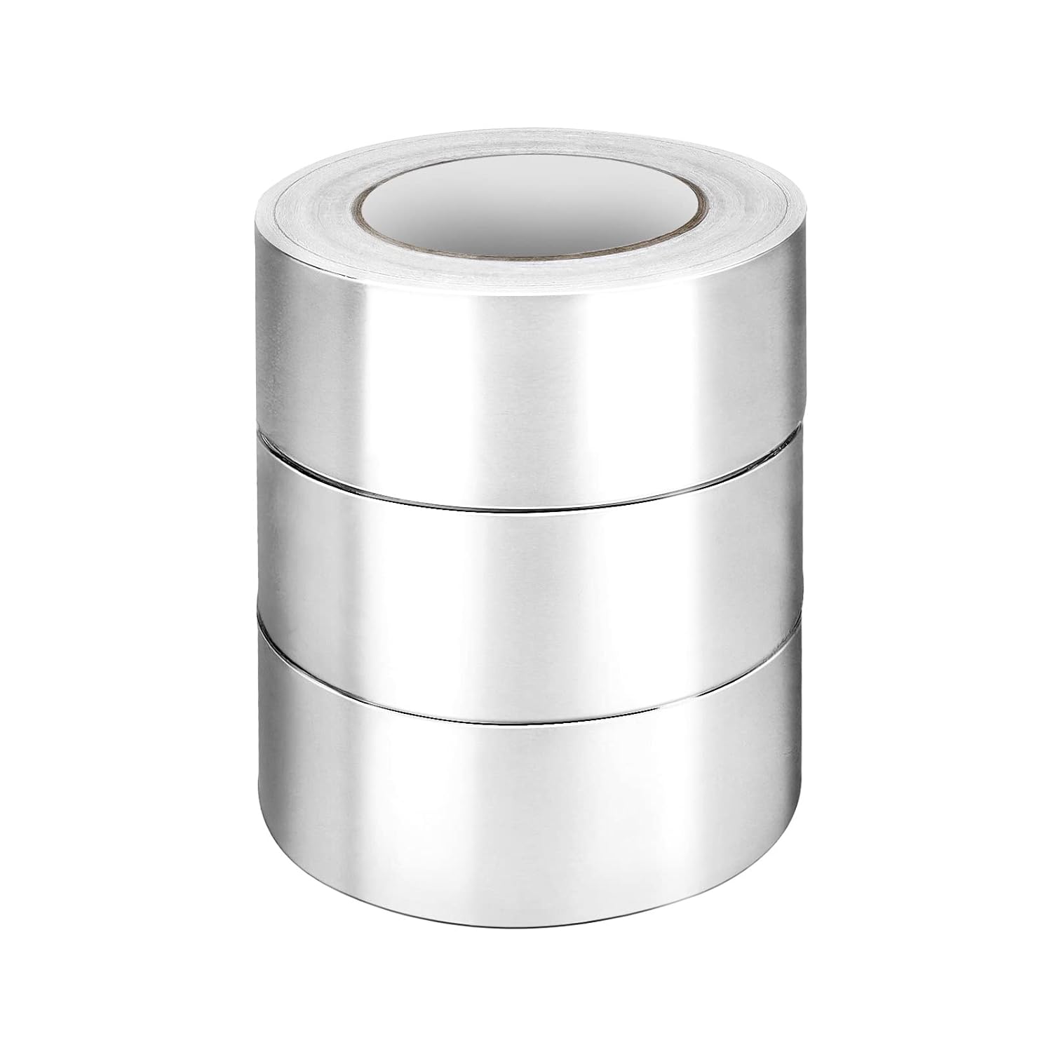 TEMU 3 Roll Aluminium Foil Tape, 48mm (2") X 50m, Duct Tape