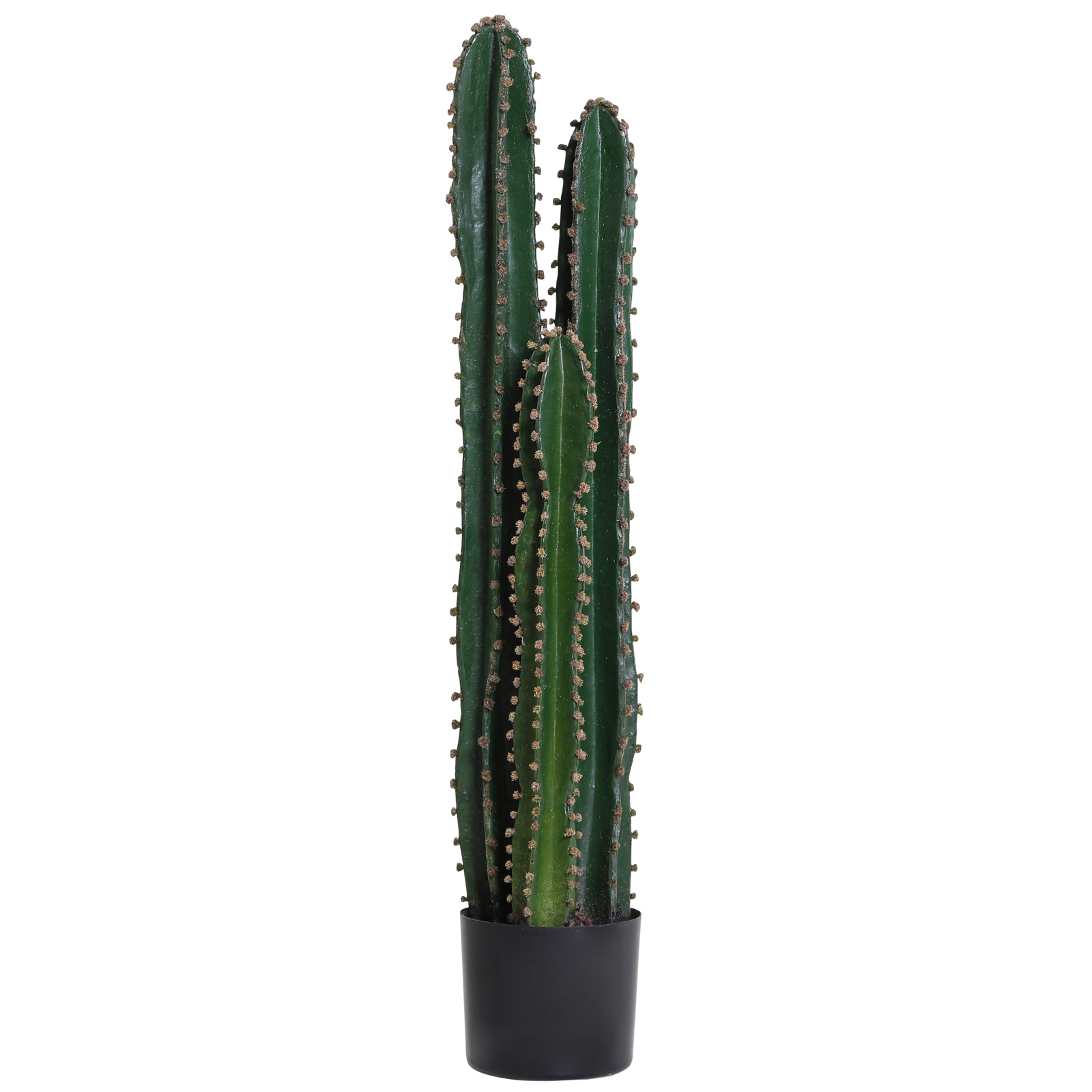 Outsunny Artificial Cactus High Large Artificial Plant Size: 17 X 98h Cm Green