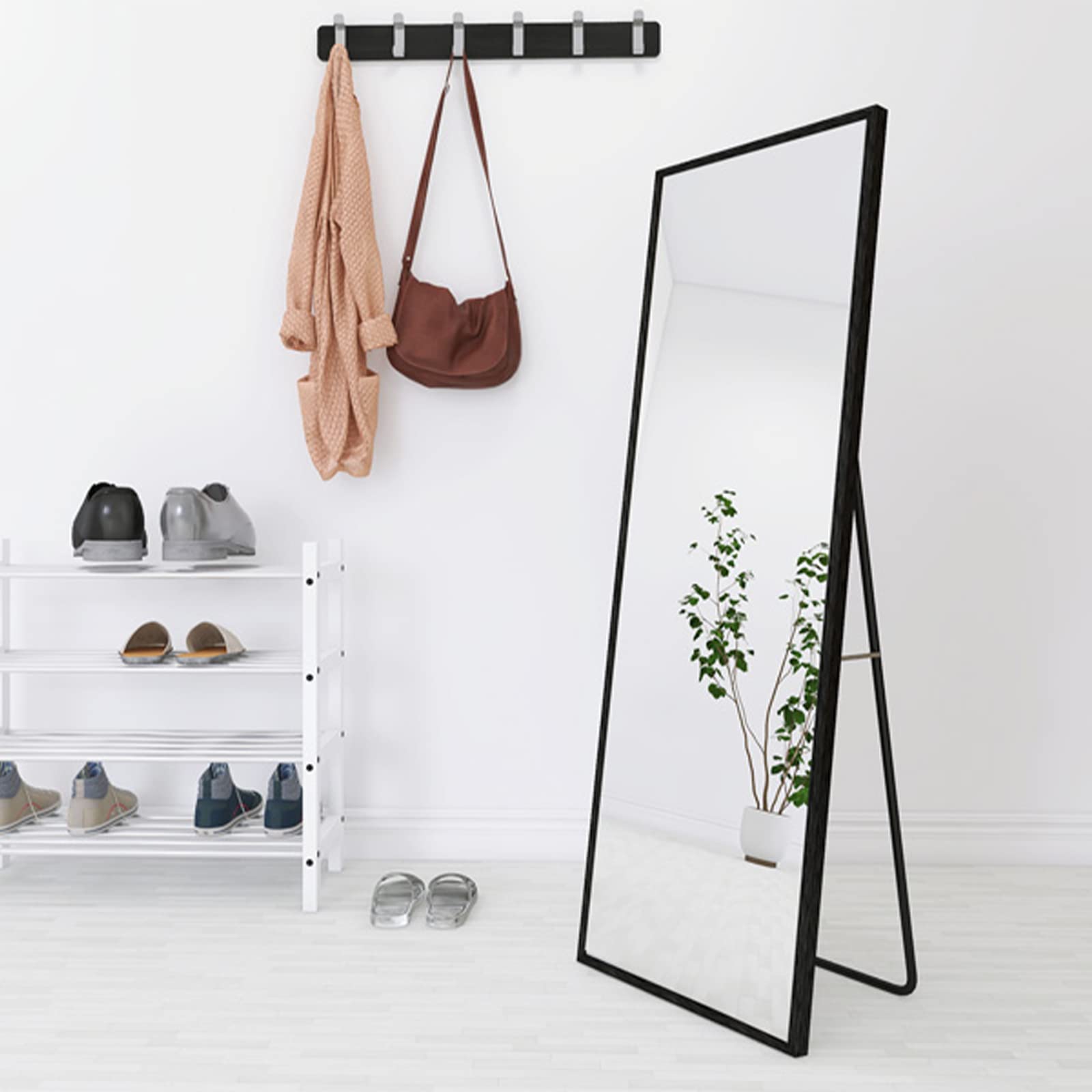 Full Length Mirror Free Standing Hanging Leaning Large Floor - Temu ...