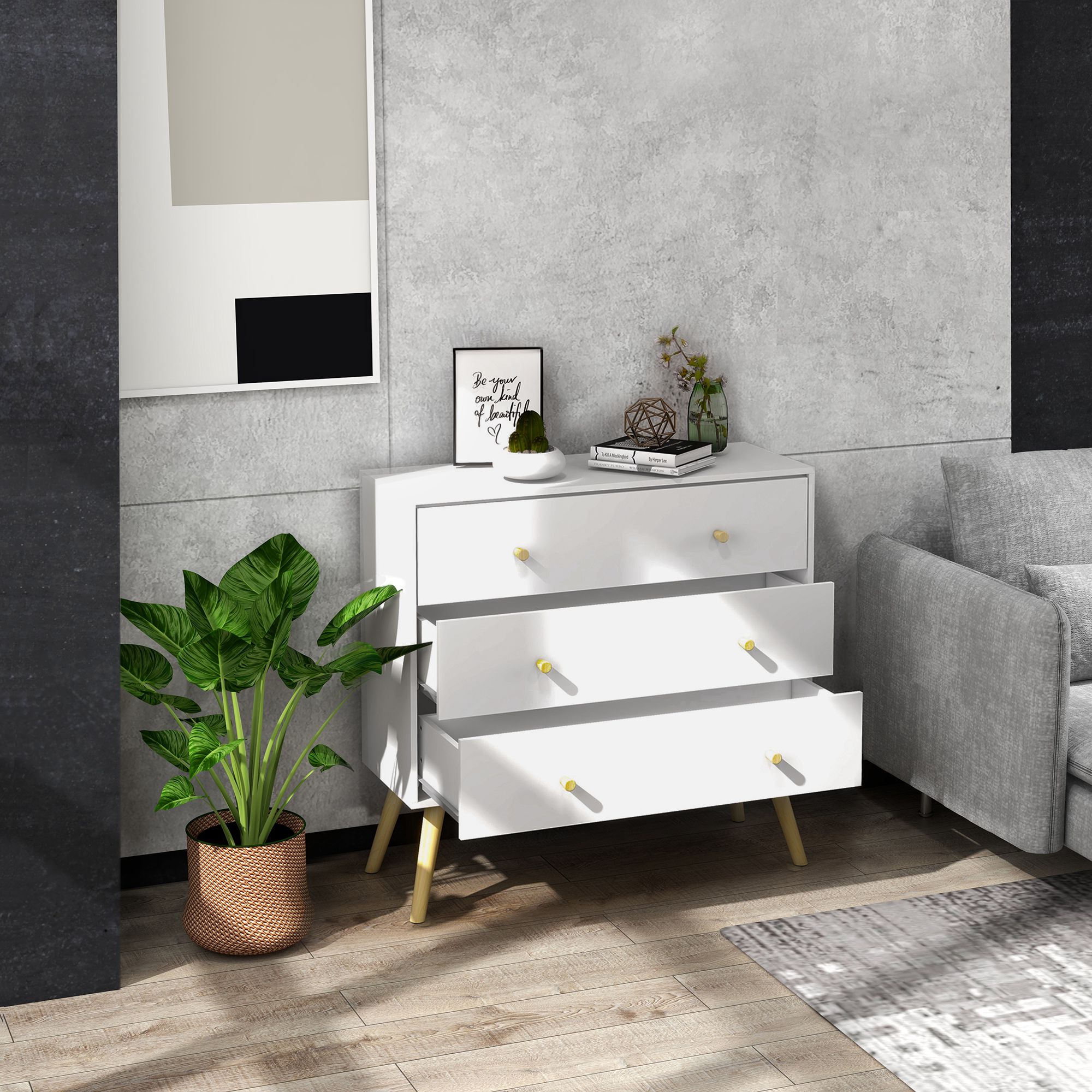 Commode pour Chambre - Vue de Face