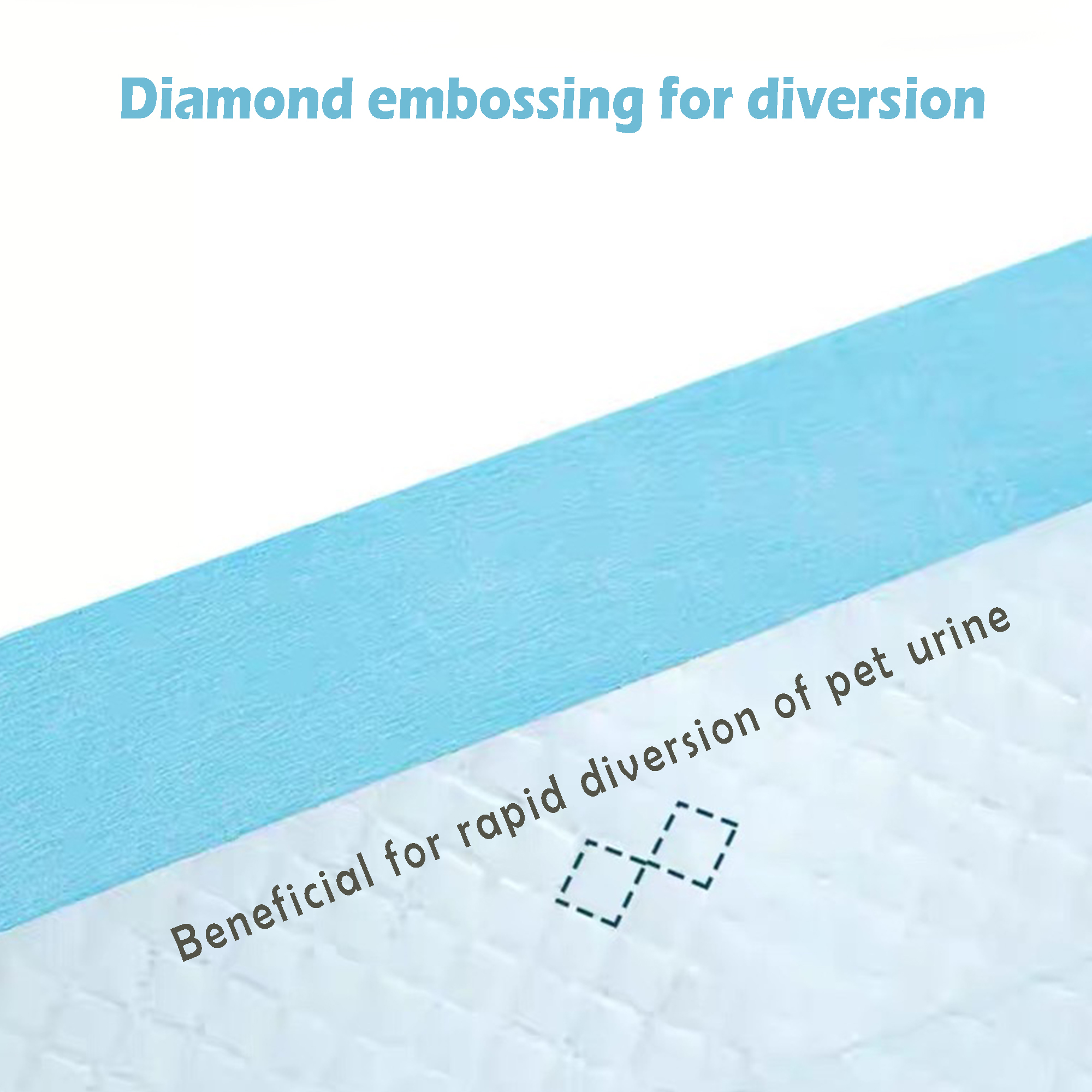 100pcs Small Puppy Training Trainer Train Pads Toilet Pee Wee Poo Dog Pet Mats 45x33cm (17.7x13in)