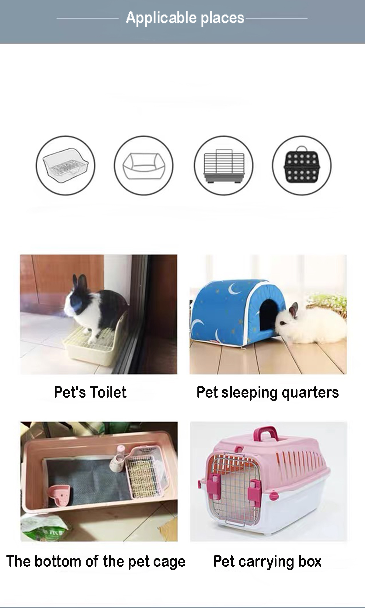 100pcs Small Puppy Training Trainer Train Pads Toilet Pee Wee Poo Dog Pet Mats 45x33cm (17.7x13in)