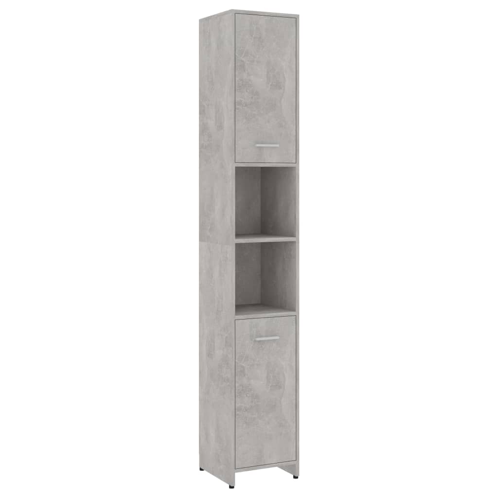 Bathroom Cabinet Concrete Grey Engineered Wood - Home & Kitchen - Temu ...