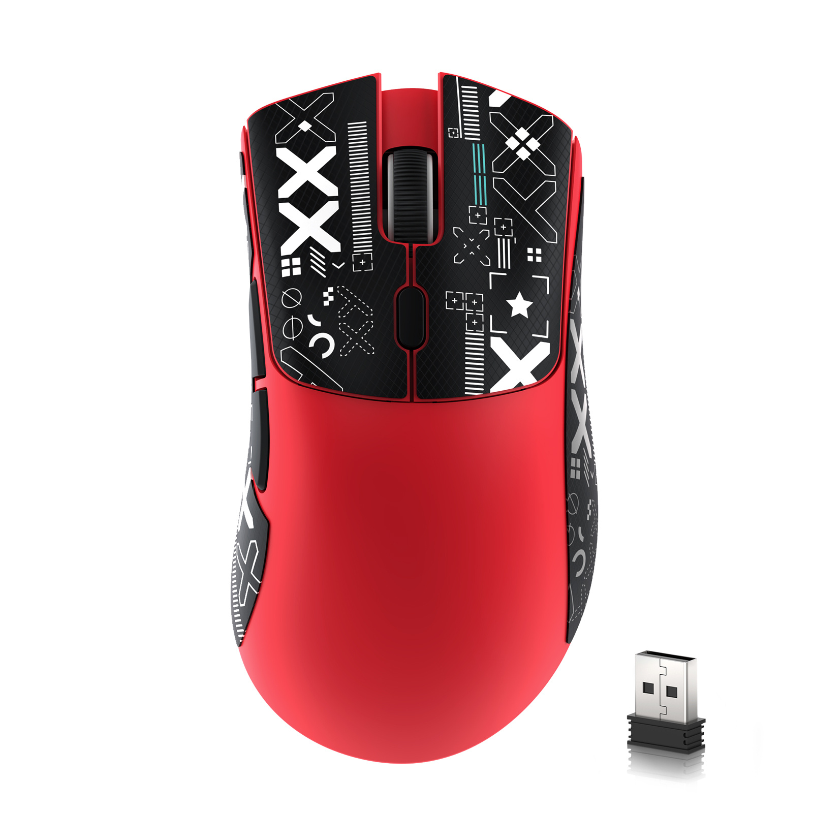 R1 Tri mode Lightweigh Gaming Mouse Anti slip Stickers 5 - Temu United
