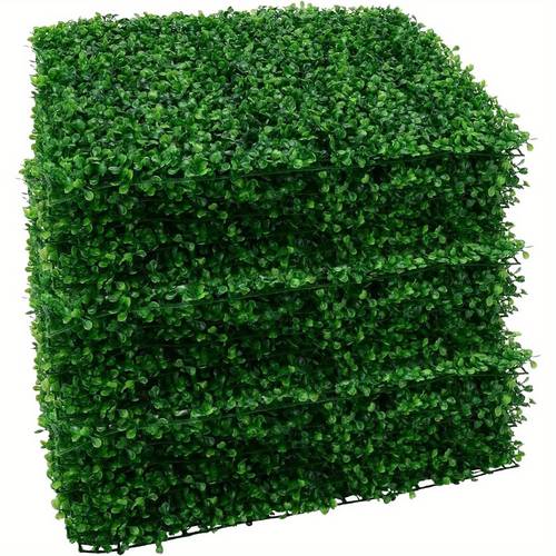 18pcs artificial hedge panels 40x60cm 4cm plant wall panels artificial green grass privacy fence ivy leaf screen backdrop for indoor home decoration outdoor garden ornaments