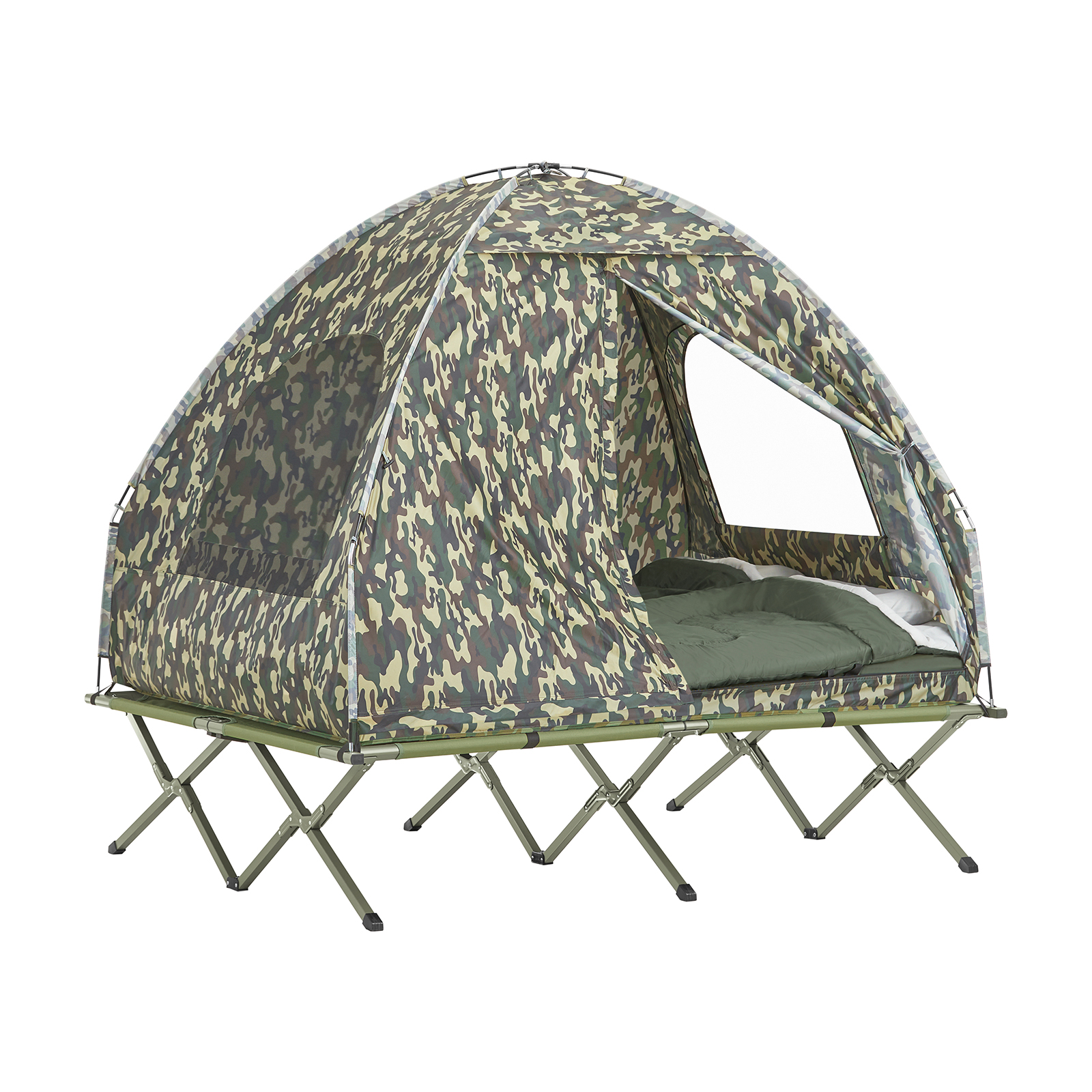 

Sobuy Tent For 2 People Tents Igl Sleeping Tent Camouflage 193 X 145 X 188 Cm Ogs32-l-tn