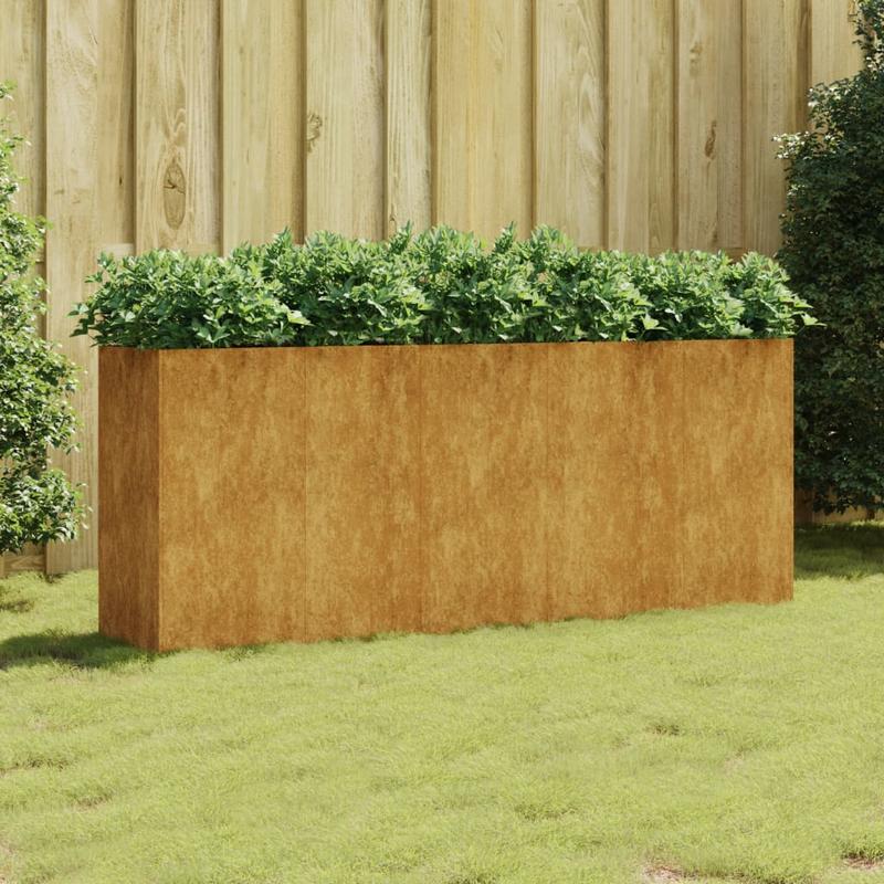 

Raised Bed 200x40x80 Cm Corten Steel