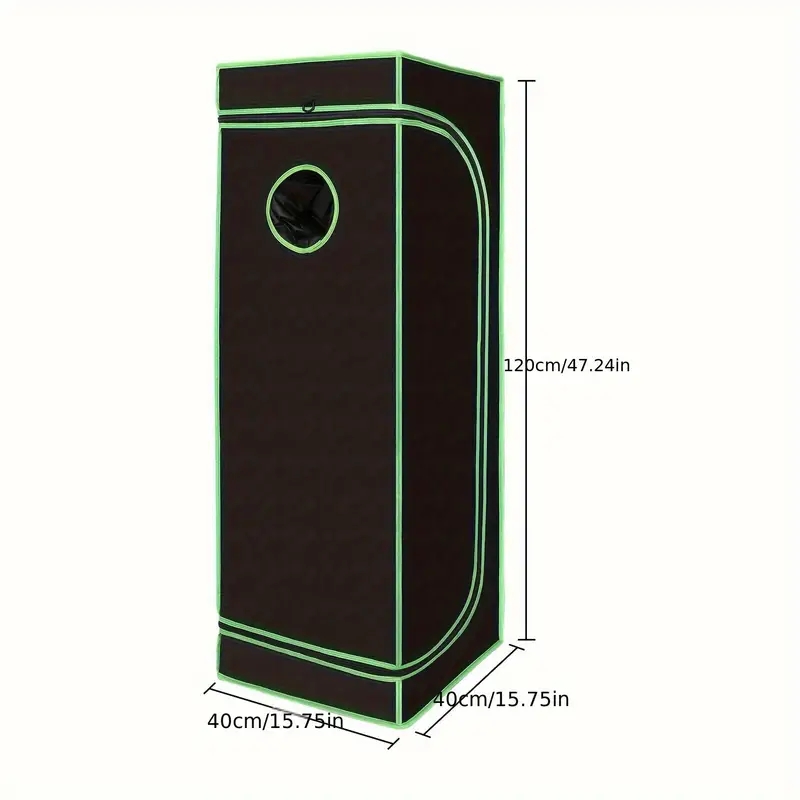 

Grow Tent Greenhouse 600d Hydroponic With Observation Window 5 Models (40x40x120cm/60x60x180cm/80x80x180cm/100x100x200cm/120x60x180cm) Indoor Ventilation Plant Tent Growroom