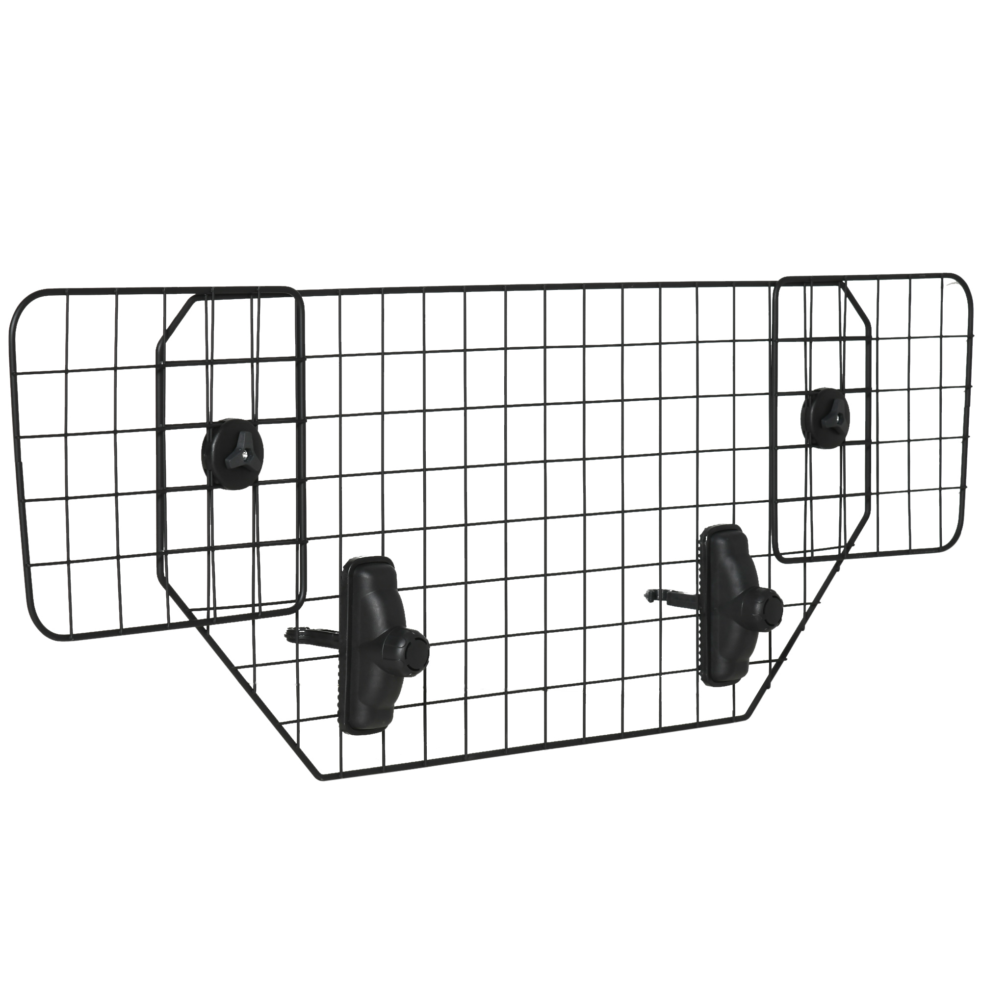 TEMU Pet Dog Mesh Car Barrier Adjustable Auto Suvs Vehicle Fence Safety Grill