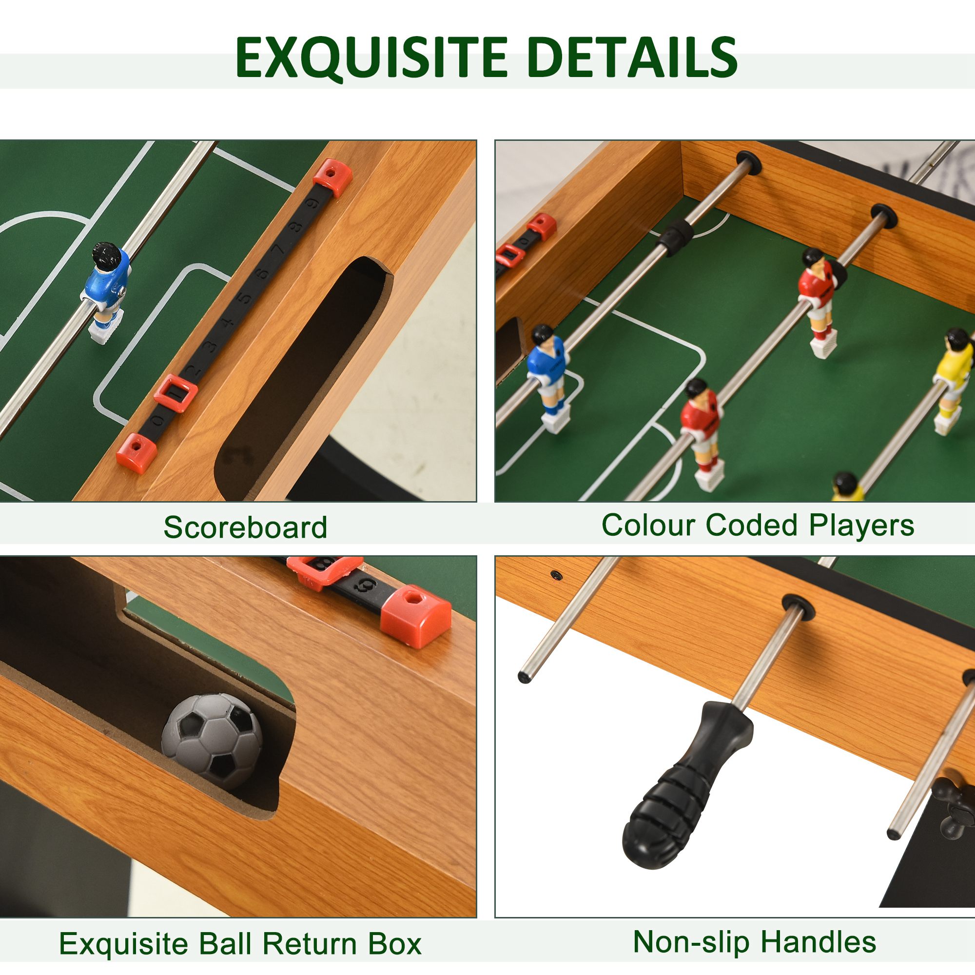 Folding Football Gaming Table for Family Fun