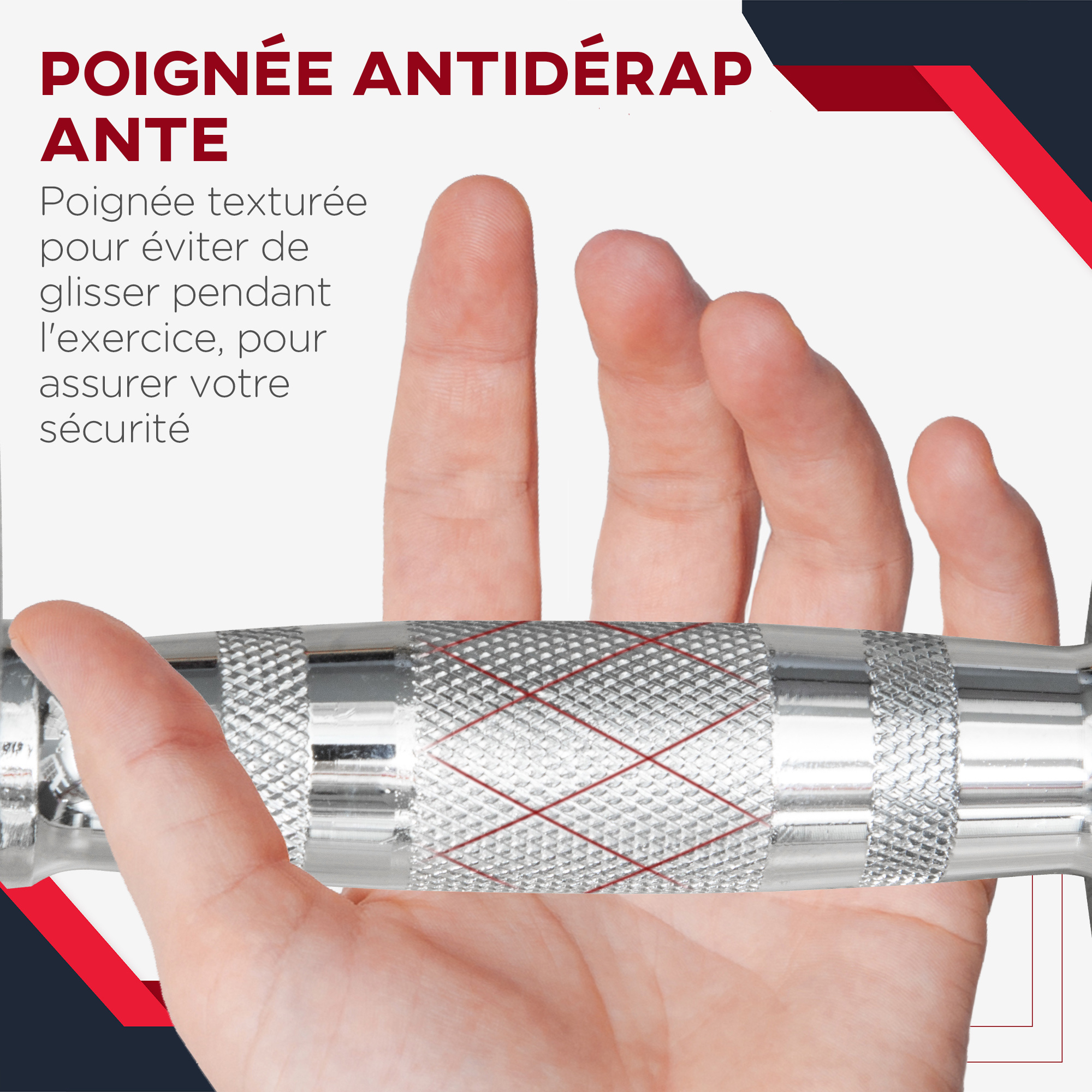 HOMCOM Hexagonale korte halterset, totaal 16 kg