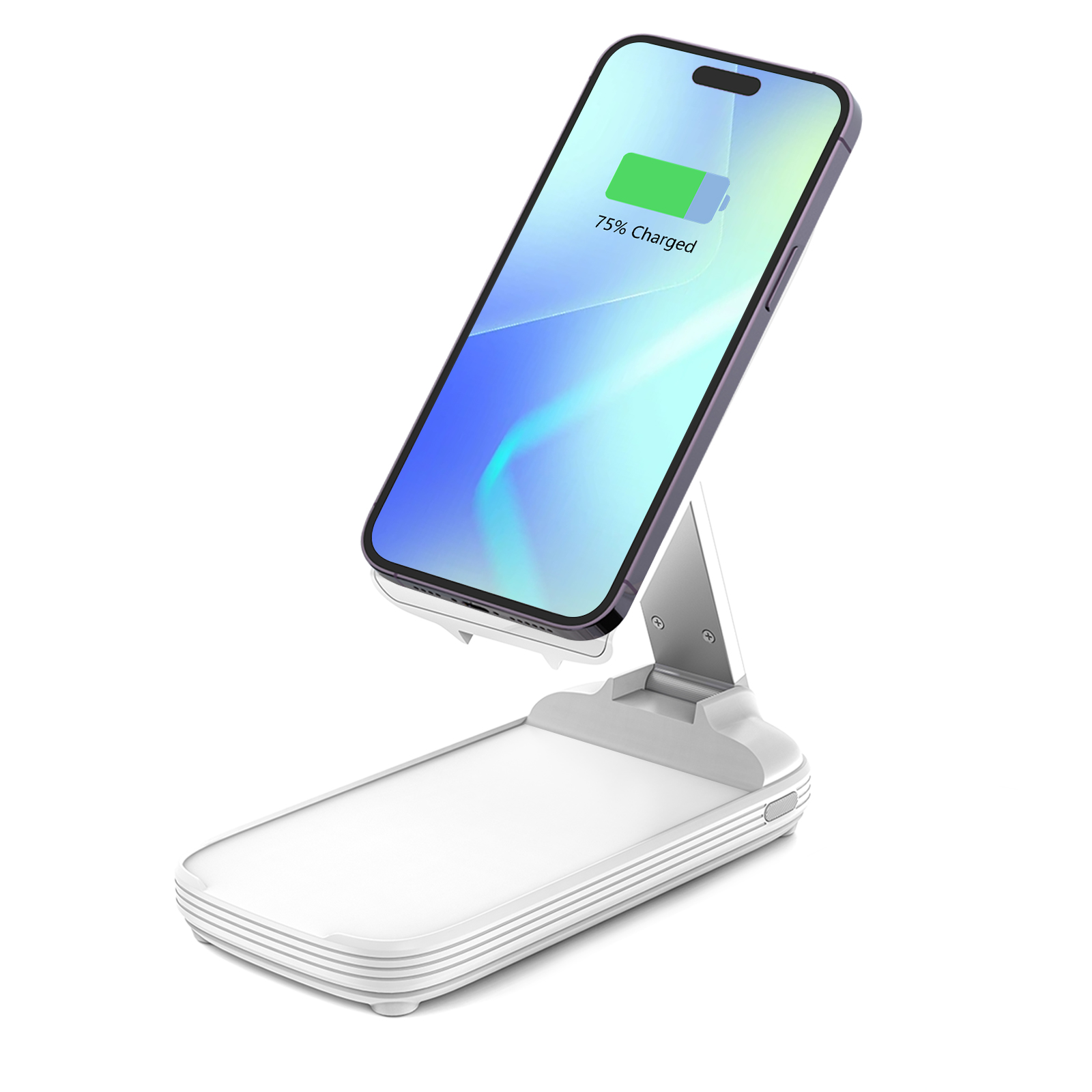 

Wireless Charging 10000 Mah Mobile Power, 20w Type C Fast Charging,, Foldable Phone Holder, Adjustable Angle Portable Wireless Charger For Iphone 15/14/13/12 Full Series.