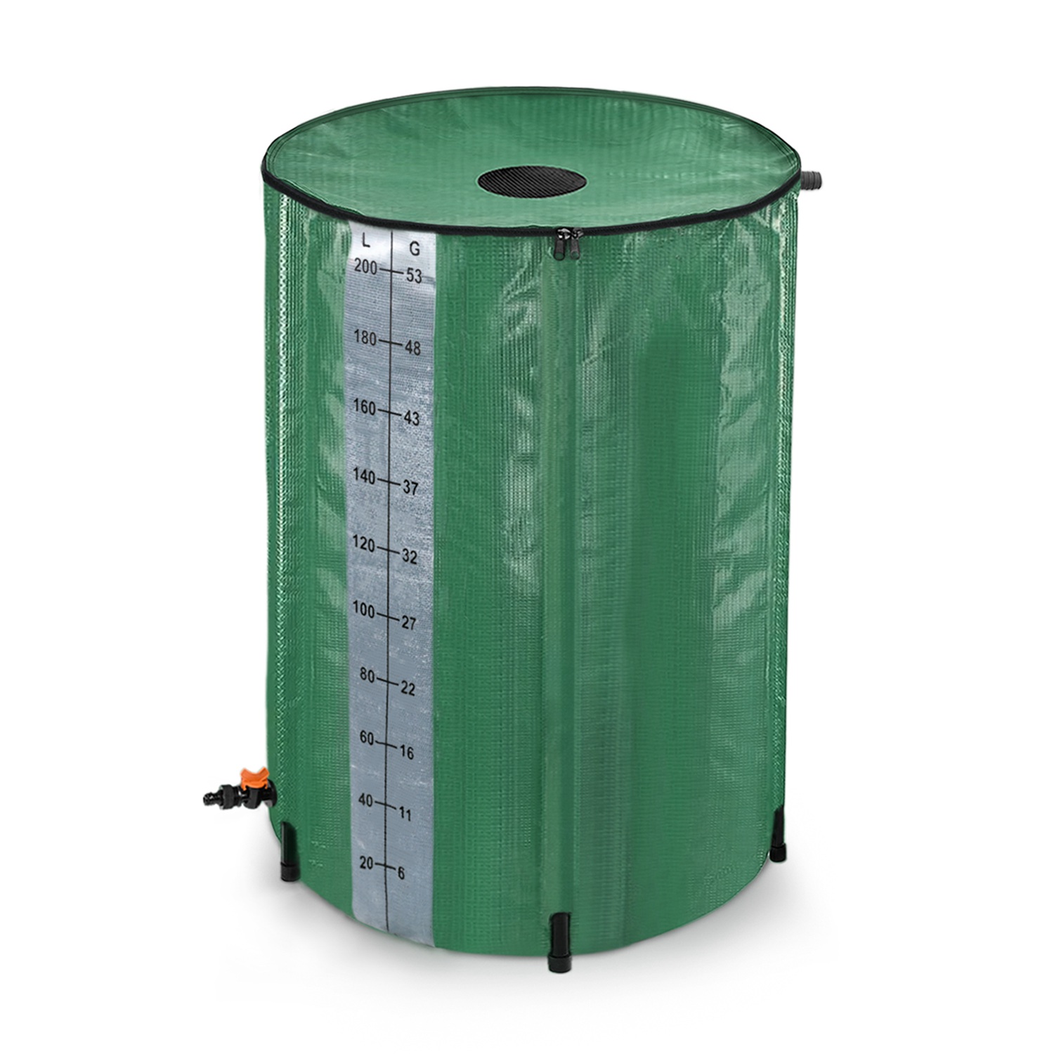 

Collapsible Rainwater Barrel For Garden Irrigation - Pvc Water Tank, Weather-resistant, Easy To Store