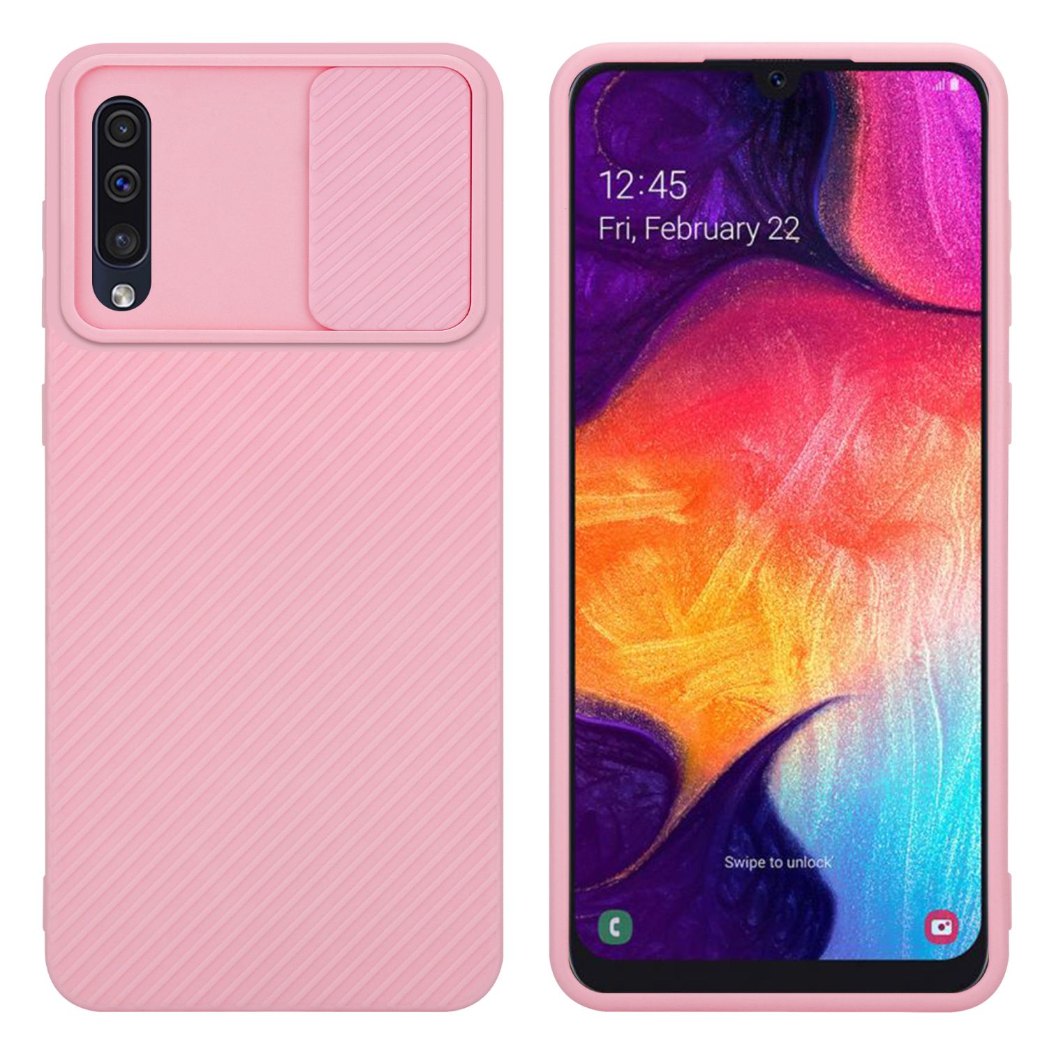 Image of Case Compatible With Galaxy A50 4g / A50s / A30s Protective Case Flexible Tpu Silicone Cover Camera Protection, Shockproof Non-slip Tpu Silicone Cover, , Durable And Scratch-resistant