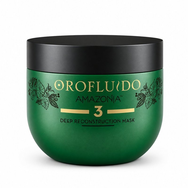 Image of Orofluido Step Mask 500ml – Hair Mask For Damaged Hair With Keratin, Oil, Butter, And