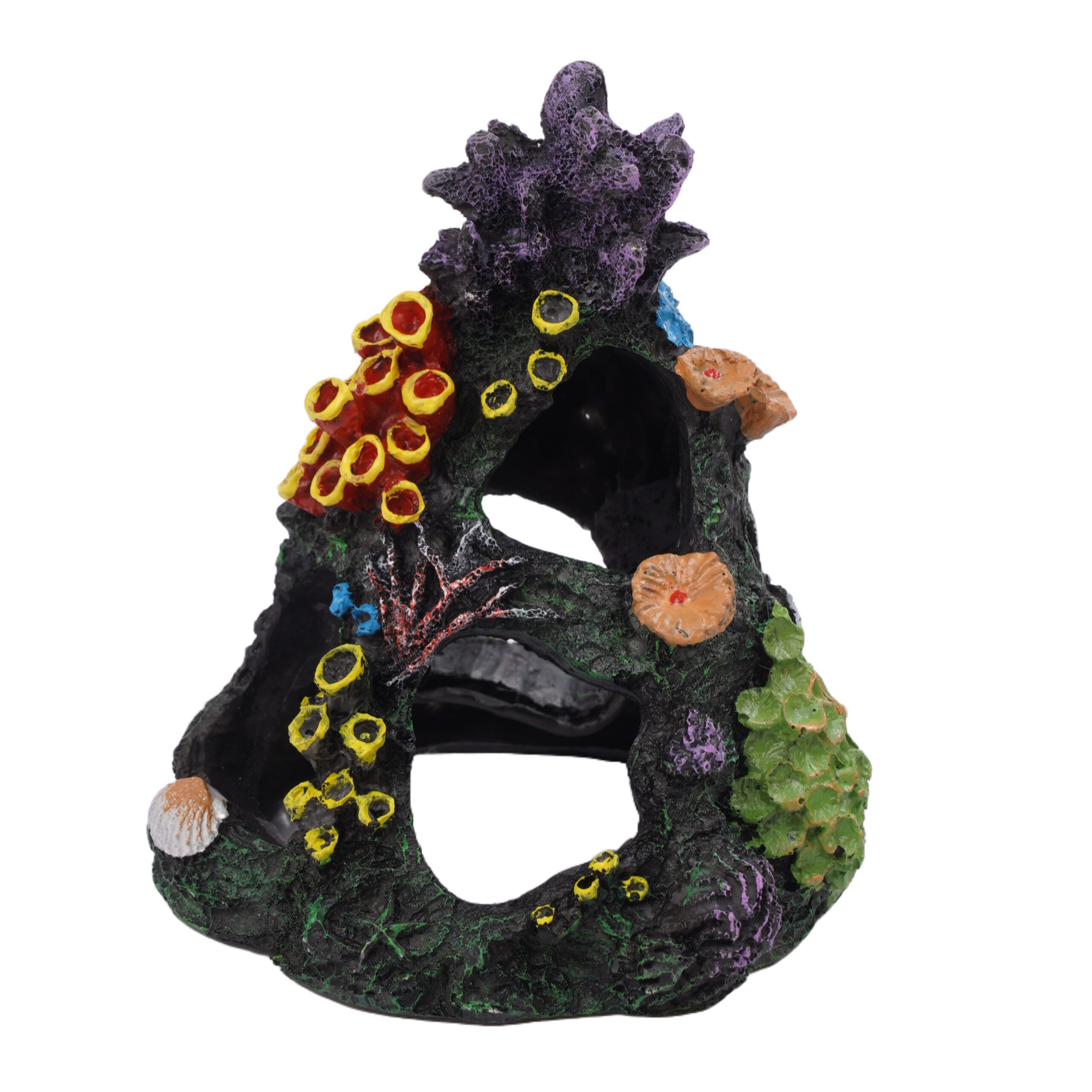 Image of Aquarium Deko "korallenriff" In Bunt - (b)12 X (h)15 X (t)12 Cm