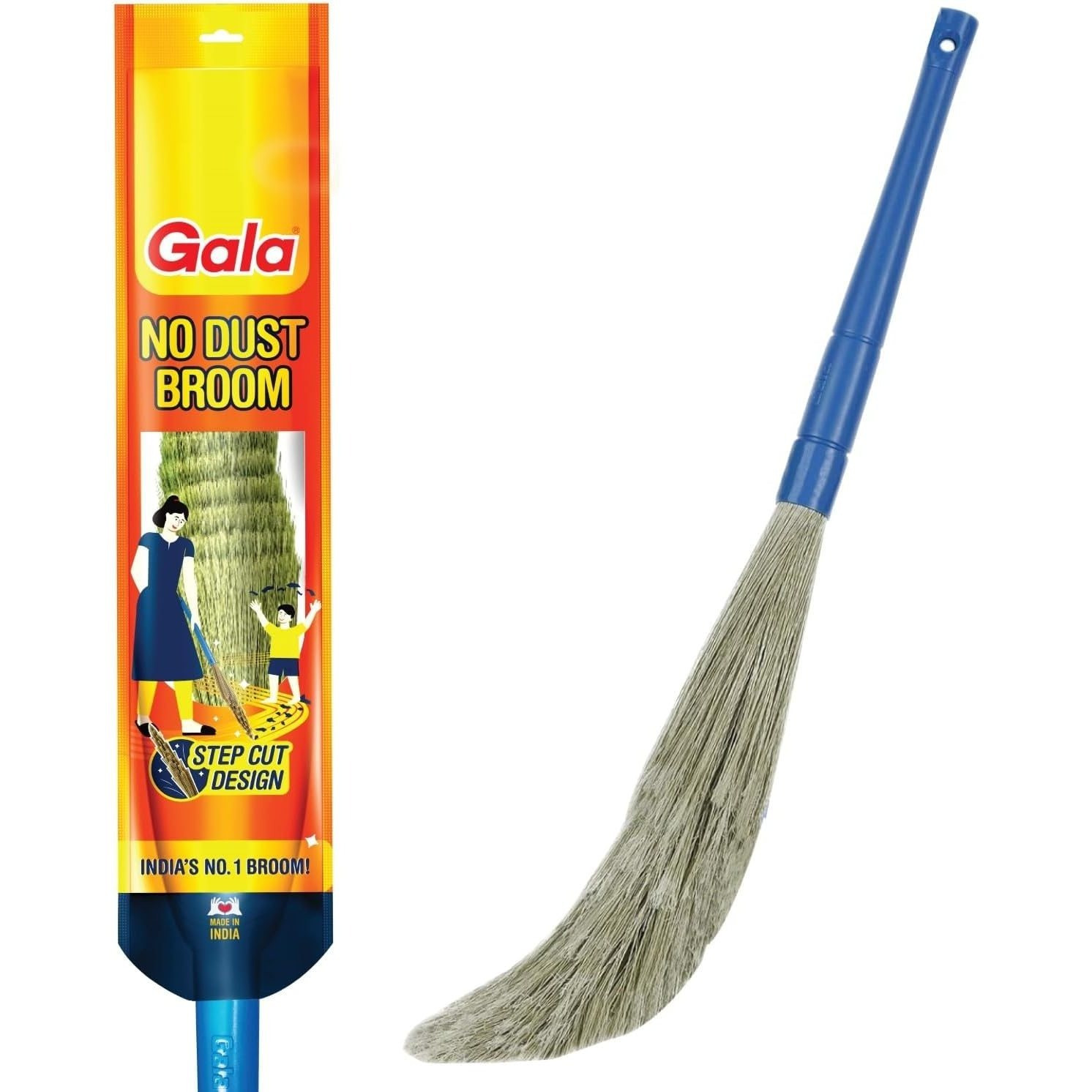 TEMU Gala Floor Broom- ( From New Broom Dust- Bhusa)