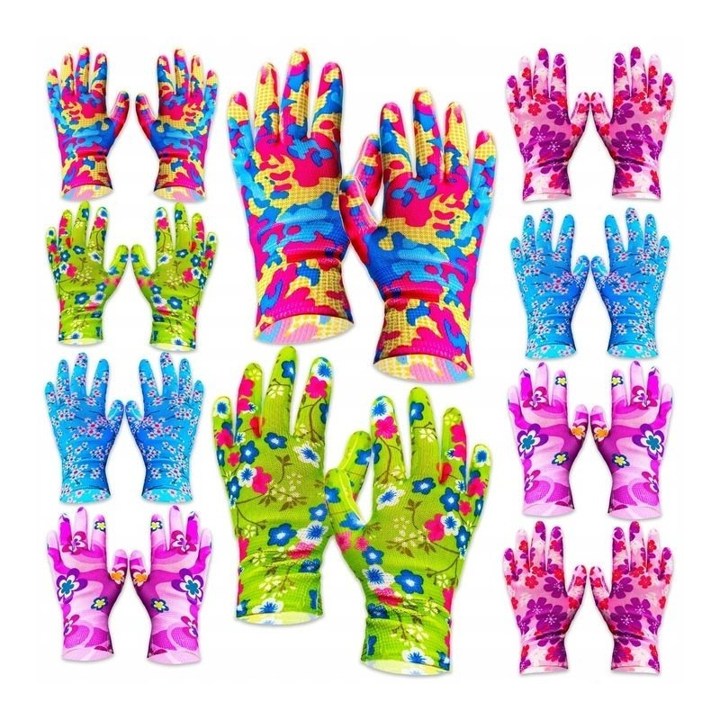 TEMU Garden Gloves Gloves Protective Ladies Men's Size M 10xgarden Gloves Gloves Protective Ladies Men's Size