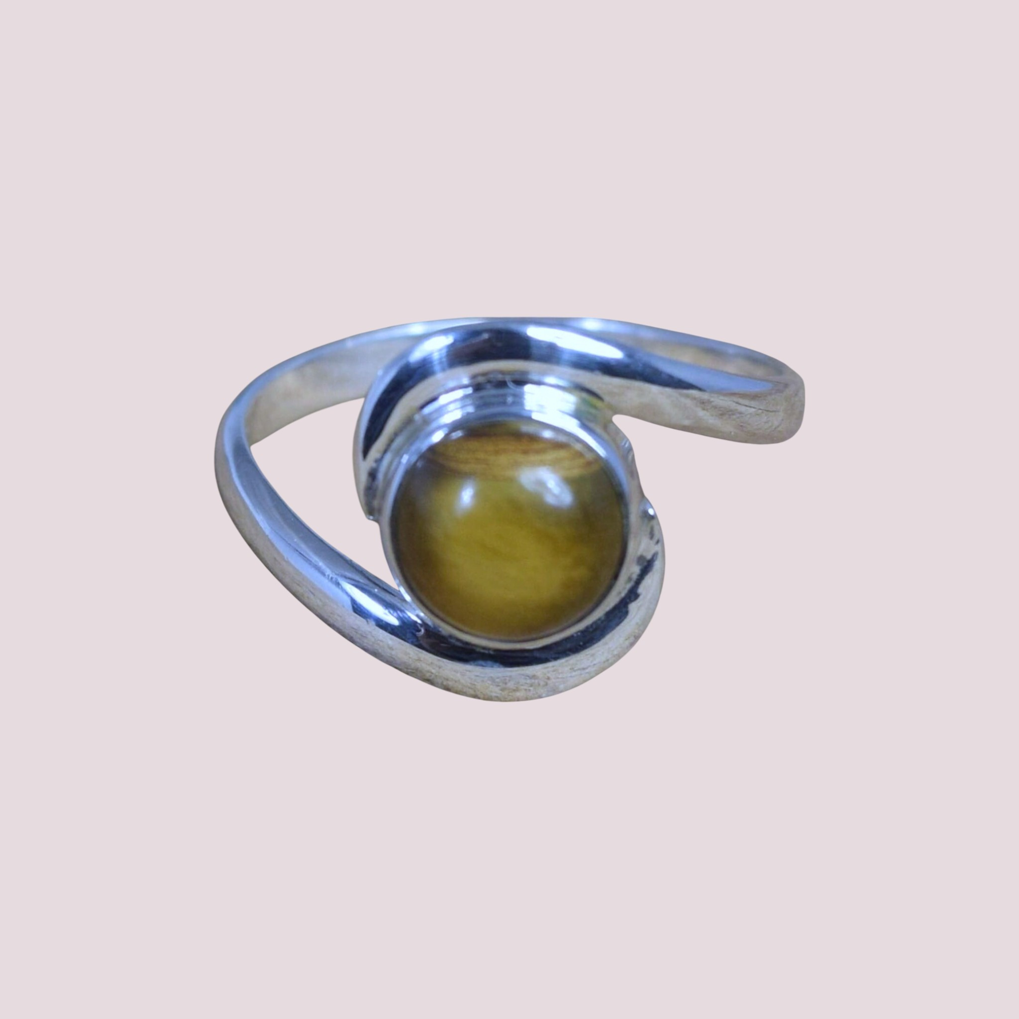 925 Silver Gemstone Ring in Moonstone Labradorite Larimar Lapi