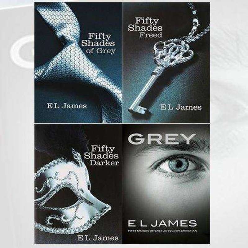 TEMU E. L. James - Fifty Shades Of Grey Series (4 Books Collection)