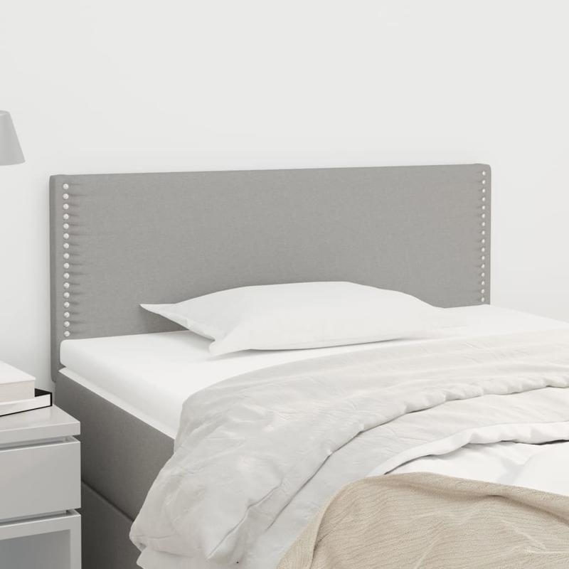 TEMU Fabric Headboard In Mixed Light Color 100x5x78/88 Cm. Suitable For Single Beds, Ordinary Double Beds, And Medium-sized Double Beds.