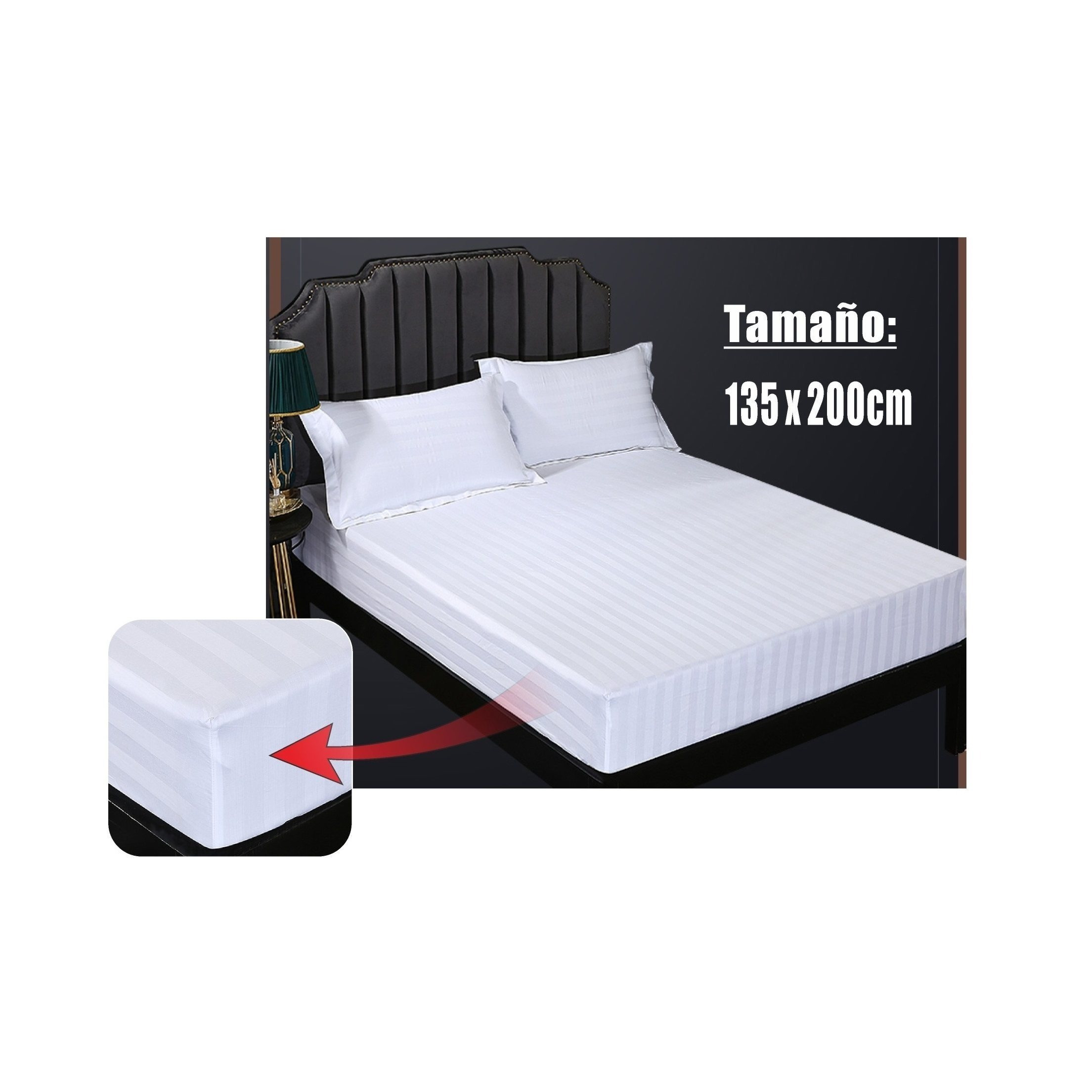 TEMU Protector Colchon Transpirable KD, de colchon transpirable , 90/135/150/200. 100% poliester. Colchon , y .