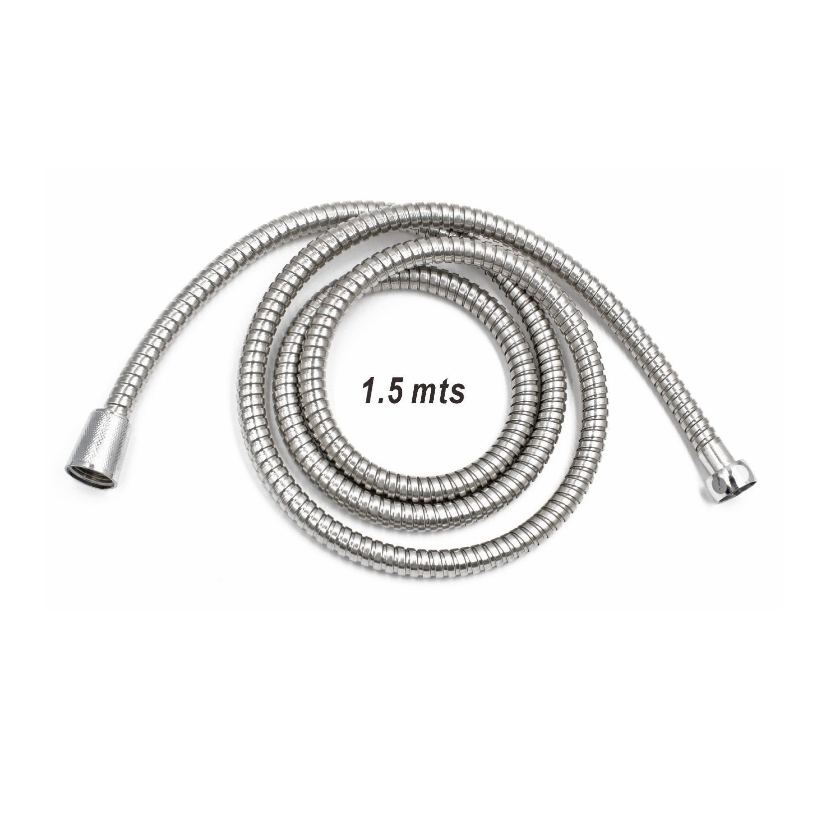 1-piece Stainless Steel Shower Hose, 304 Stainless Steel, Flexible, Universal, , For Bath Shower Head Connection, Hot Water Heater, 1.2m/1.5m/2m/, Hand Wash Only, For Shower Hoses