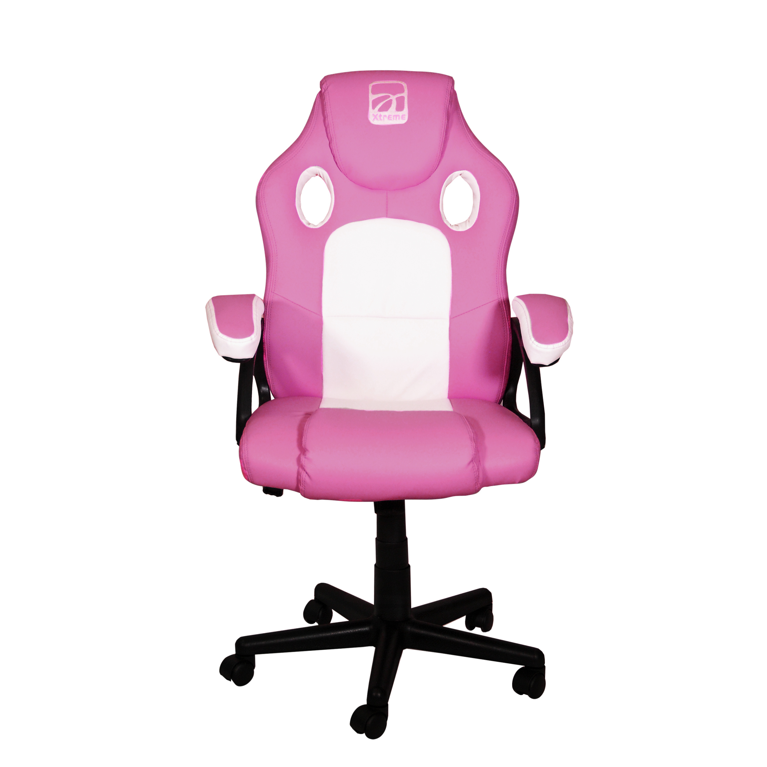 Mx12 Kor Ergonomic Gaming Chair, Swivel Office Chair With Headrest And Lumbar Support, Durable Fuchsia
