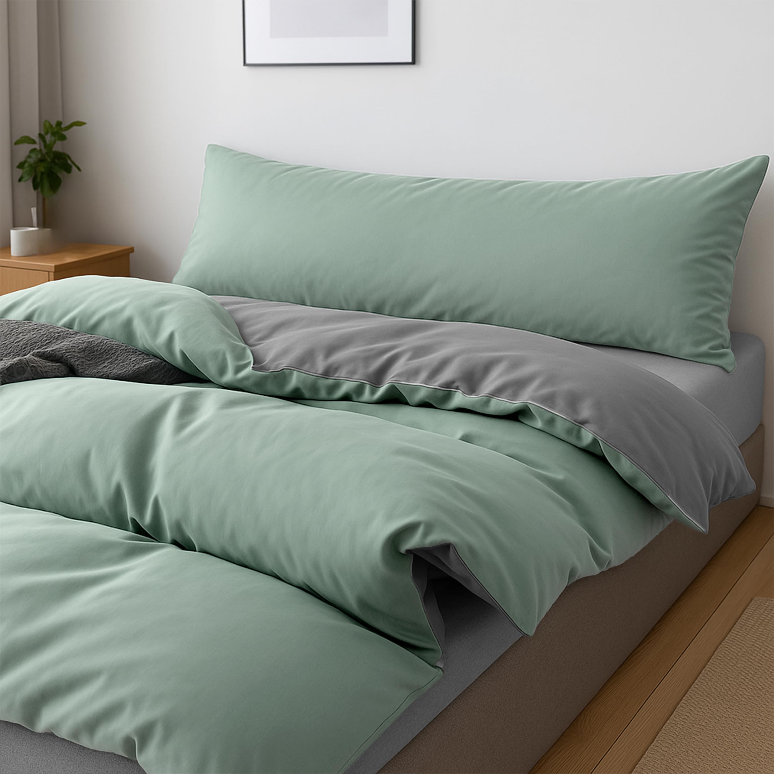 TEMU Juego Nórdica de 3 Piezas para Cama de 90/135/150 Color Azul/ - + Sábana Ajustable + Almohada