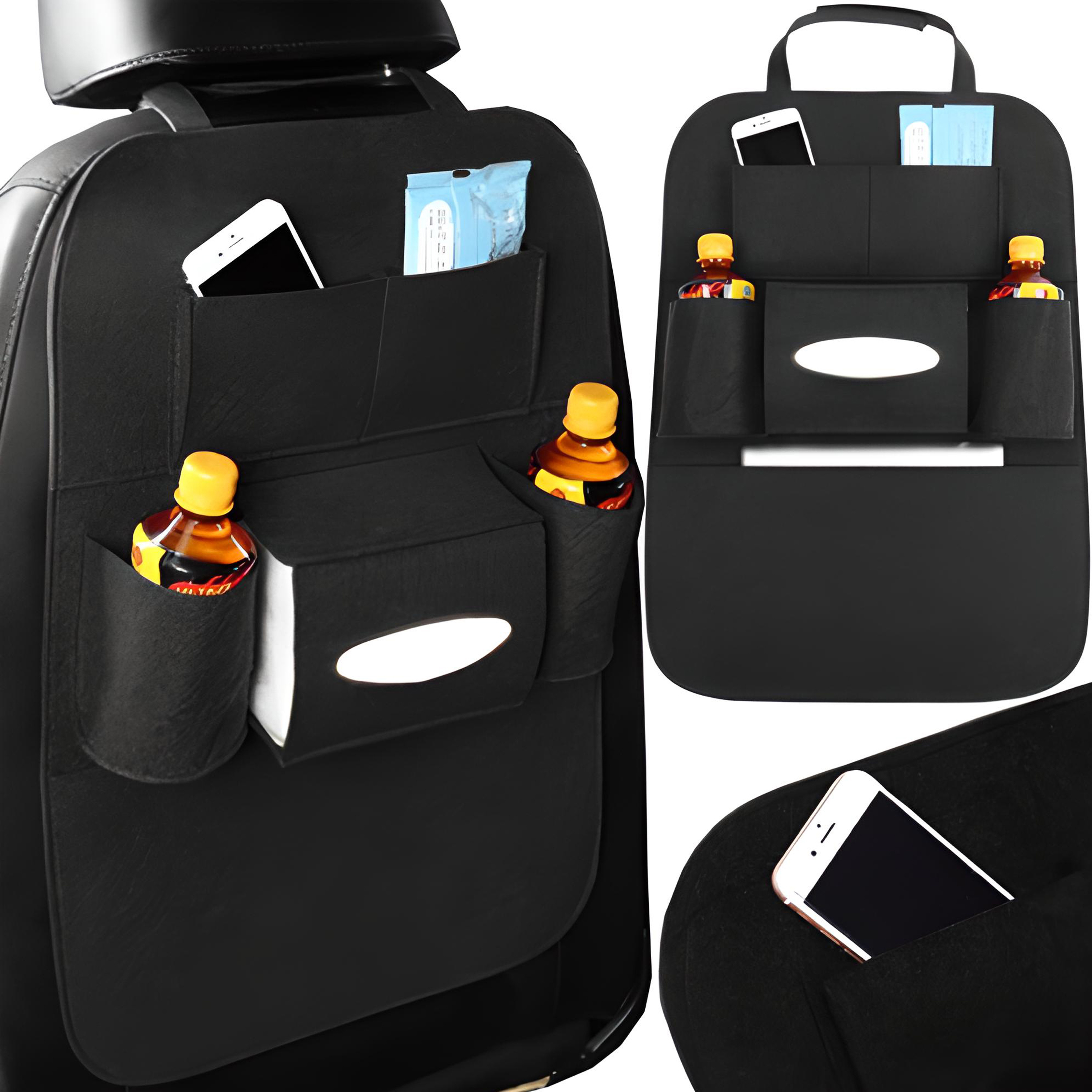 E-shop Retoo DriveTech Autositz-Rückenorganizer, Sitzschoner und -bezug, Organizer mit , Filz-Auto-Organizer, Organizer für Babyartikel, Organizer mit