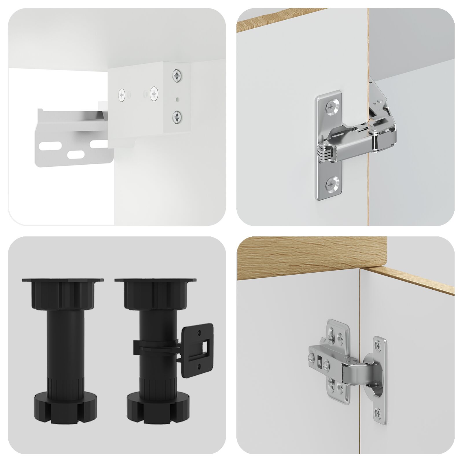  kitchen cabinet with double   oak sink and   wood Product details 7