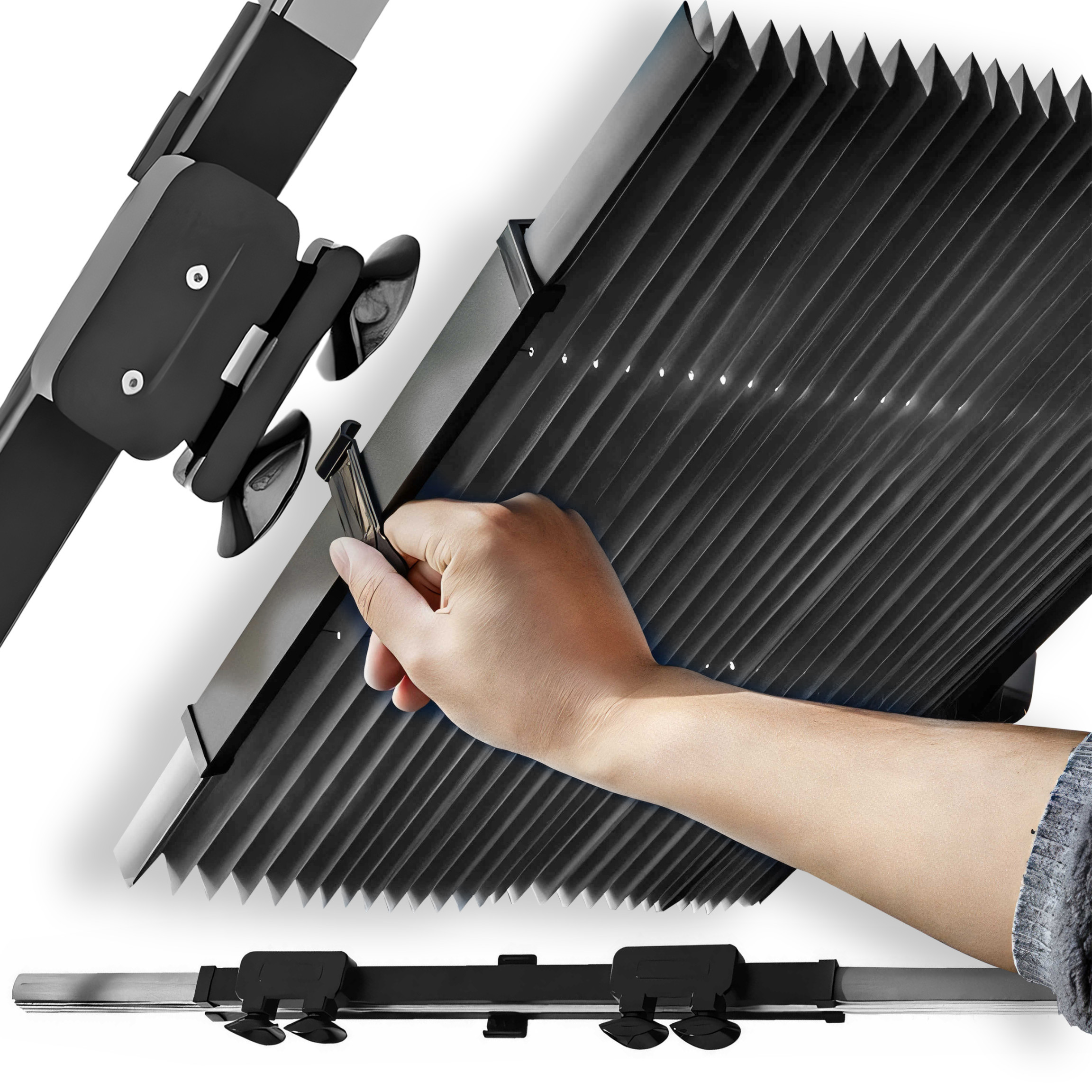 TEMU Sunshade For Car Retoo Drivetech, Windshield Cover, Car Blinds, Front Windshield Sunshade, Sun Protection Cover, Sun Protection Cover For Car,