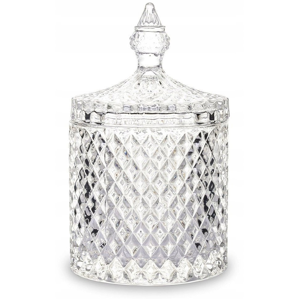 TEMU Glass Sugar Bowl Sugar Bowl Container For Granulated Sugar