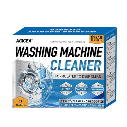 washing machine cleaner deep cleaning tablets for he front loader washer deodorizer drum and laundry tub seal 12 month supply
