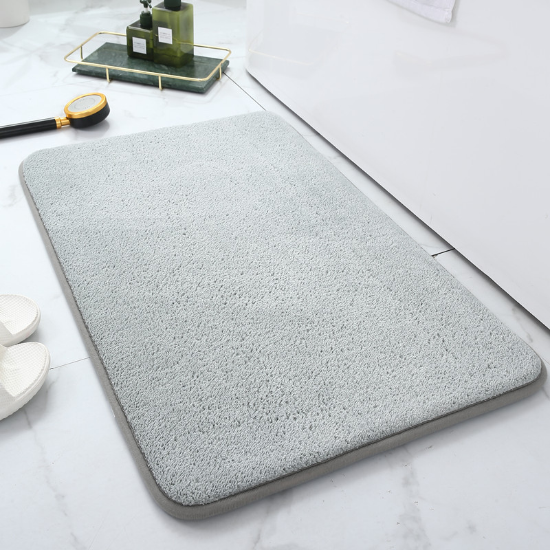 Non-slip Bath Mat For Bathtub, Soft Shower Rug, Microfiber, Machine Washable: retailer-supplied image