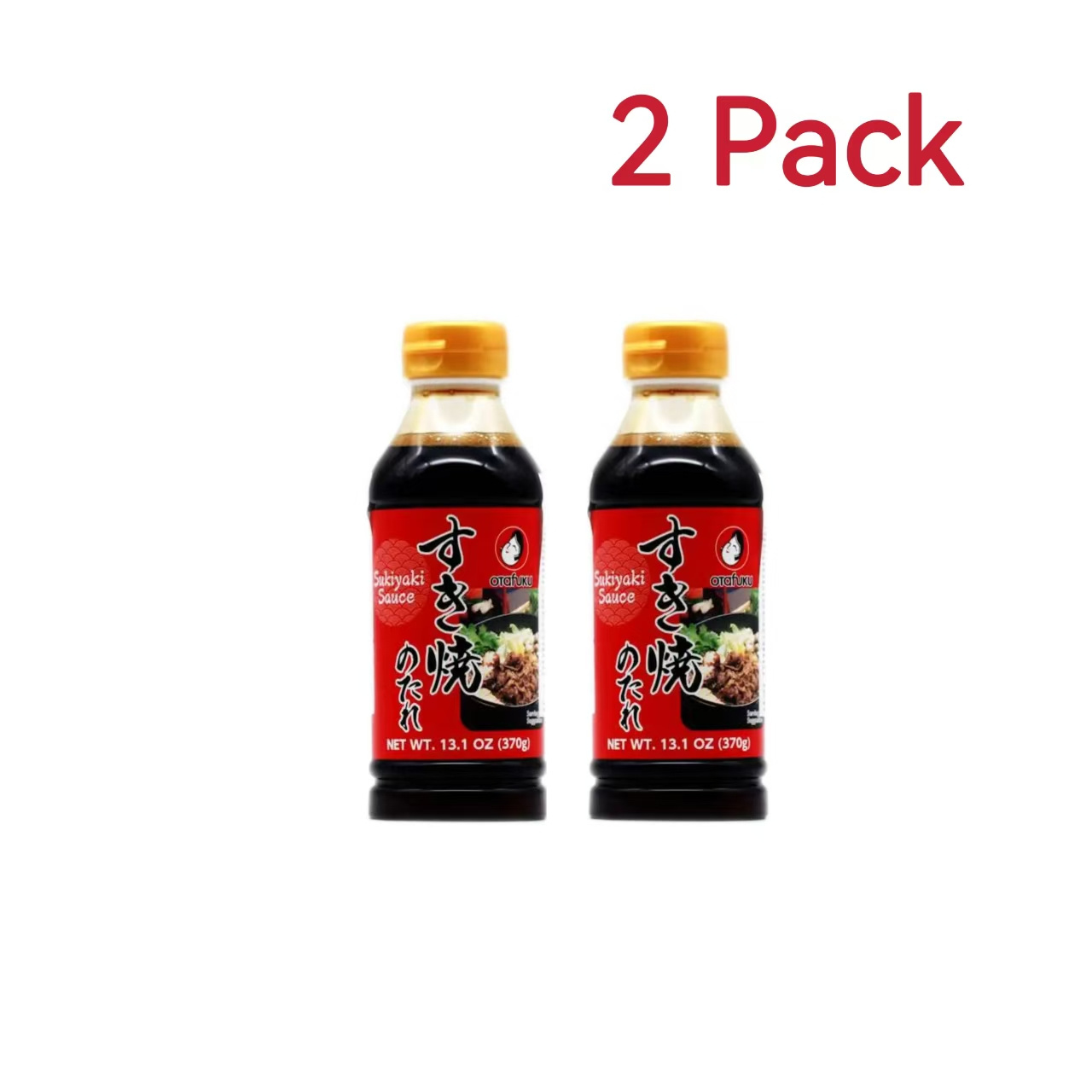 2 Packs Otafuku Sukiyaki Sauce 2*370g – Authentic Seasoning Sauce For Hotpot, Bbq & Asian Cuisine