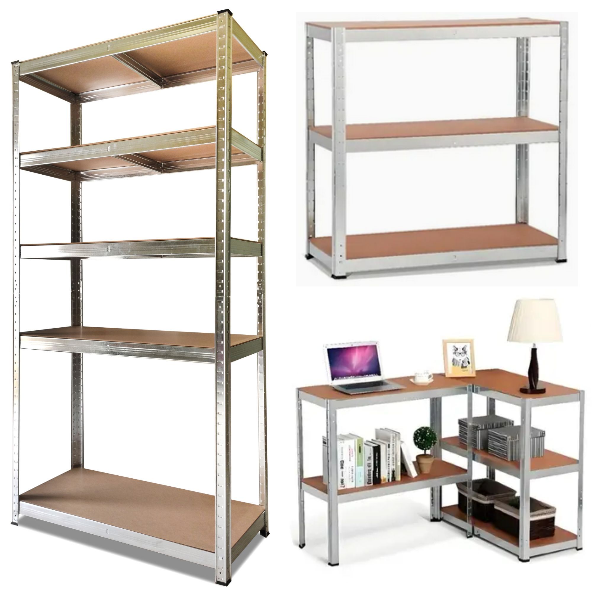 estantería   galvanizada   home 875kg 5   180x90x40cm