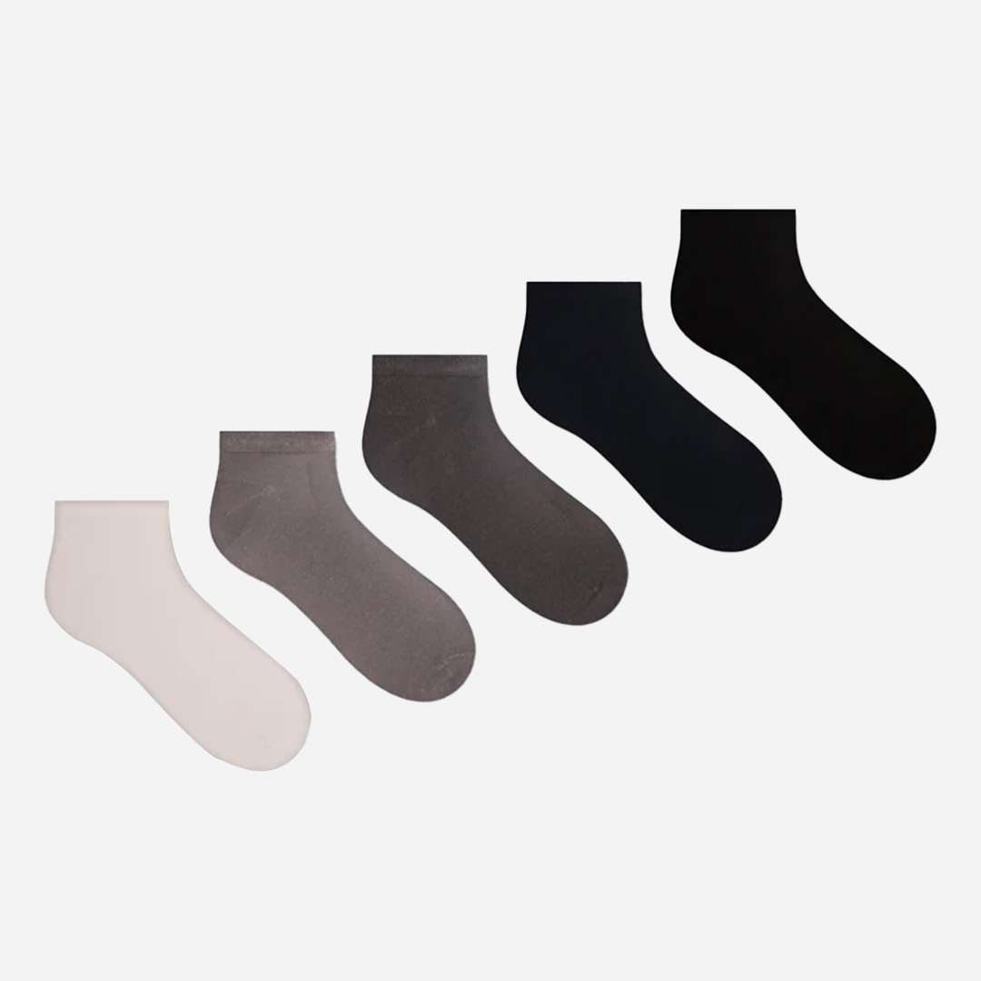 Image of 5 Pairs Of Socks - Set, Funny Socks, Colorful Socks, , Funny Socks For Women And Men,socks, Motif Socks - Bamboo
