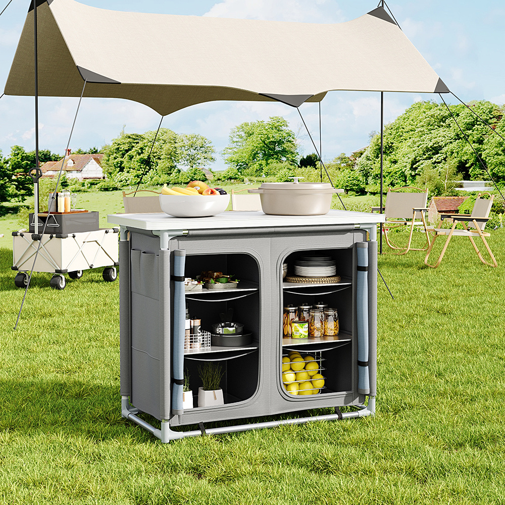 Portable Folding Locker for Camping & Courtyard Storage