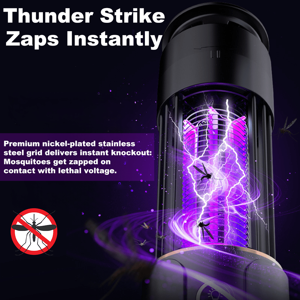 TEMU Killer, Purple , Physical Electric Shock Killer, Usb Plug-in Killer, Suitable For Bedrooms, Kitchens, Living Rooms, Study Rooms, Offices, Wall