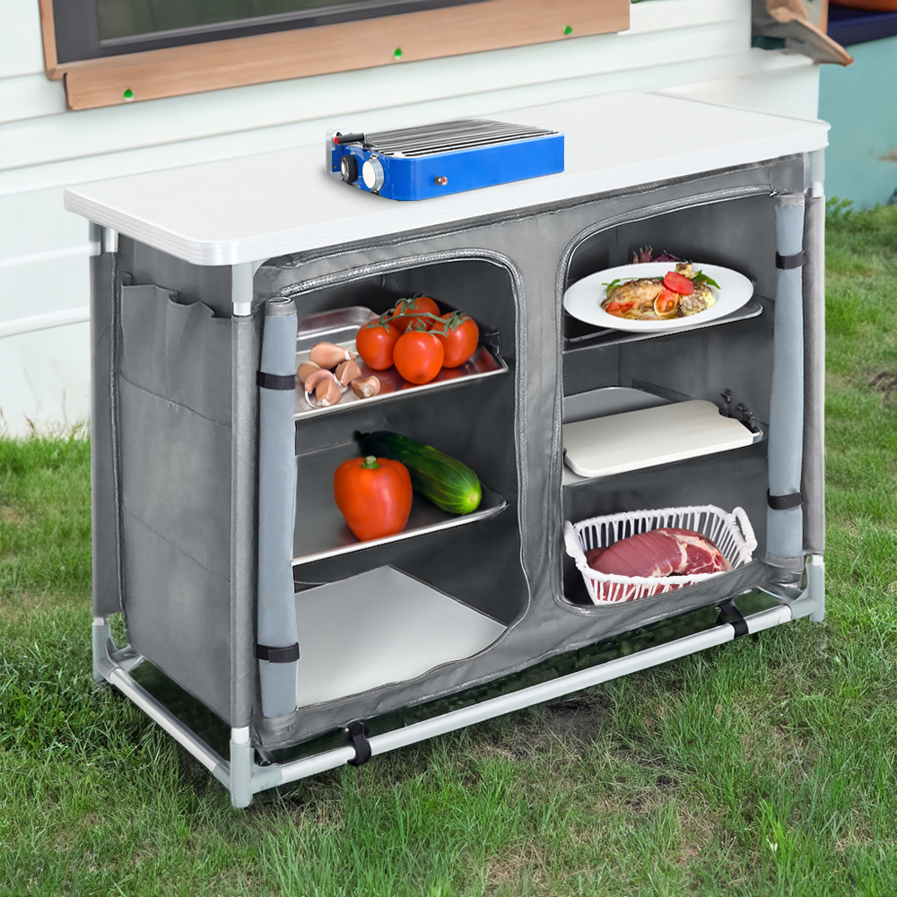 Portable Folding Locker for Camping & Courtyard Storage