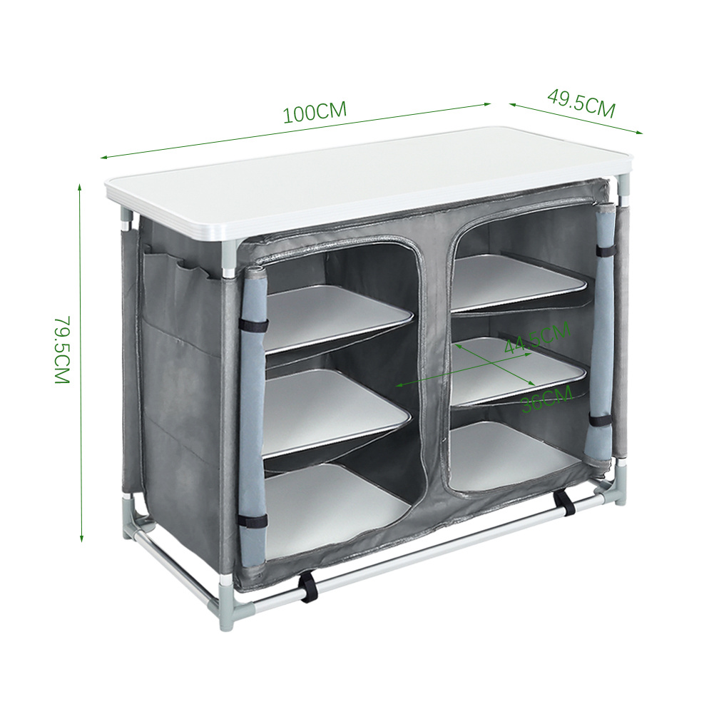 Portable Folding Locker for Camping & Courtyard Storage