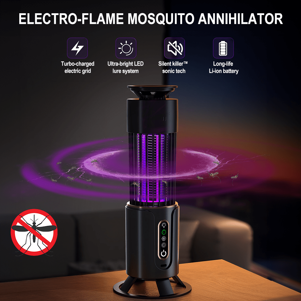 TEMU Killer, Purple , Physical Electric Shock Killer, Usb Plug-in Killer, Suitable For Bedrooms, Kitchens, Living Rooms, Study Rooms, Offices, Wall